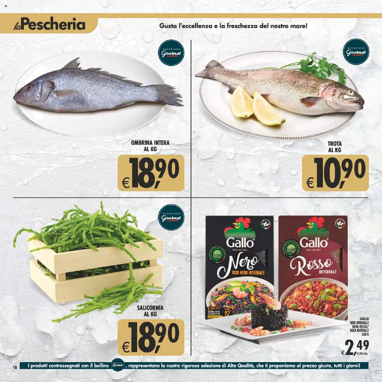 Volantino Decò del 08.05.2026 | Pagina: 18 | Prodotti: Riso, Trota