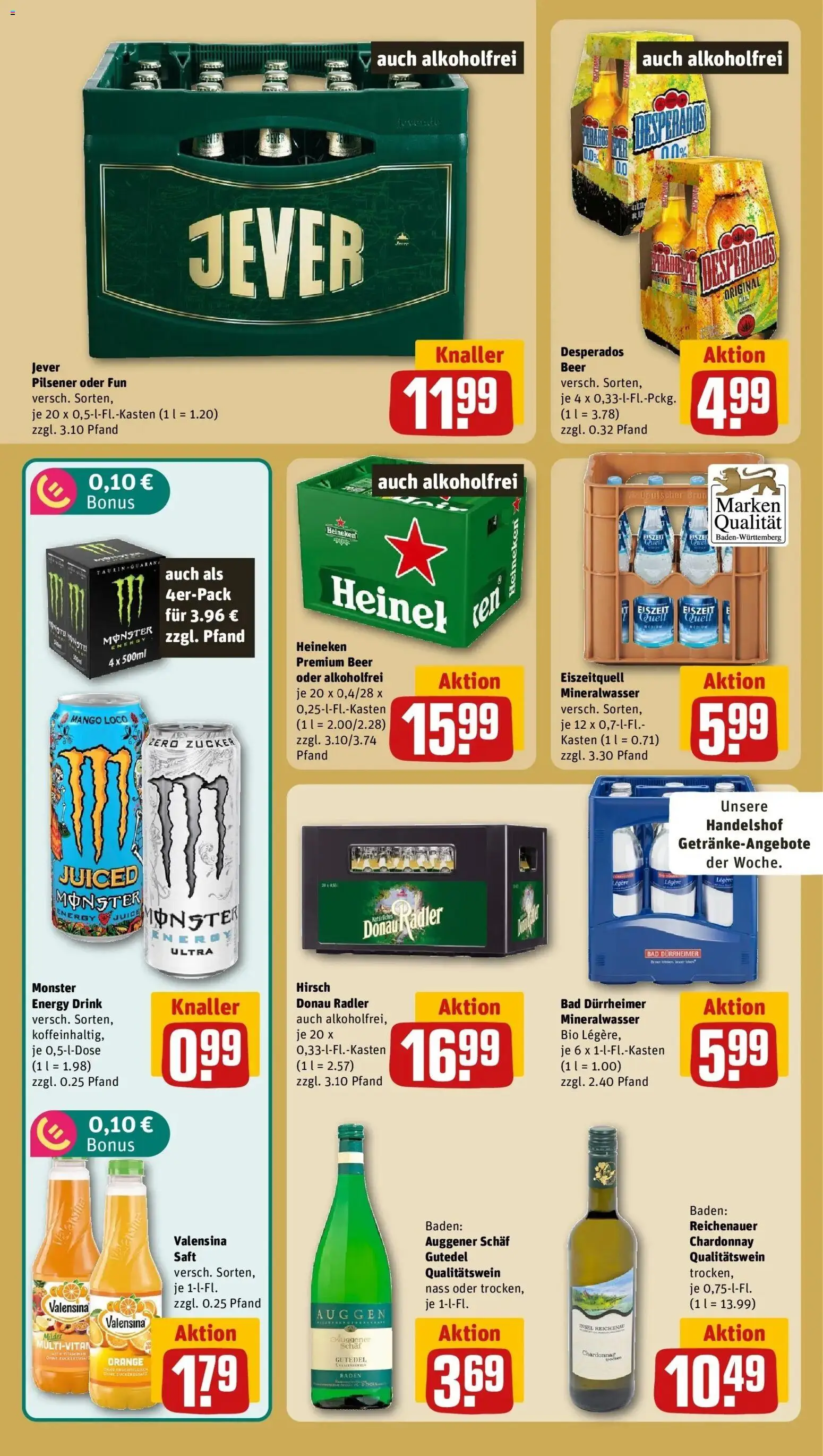 REWE Prospekt ab 14.09.2026 zum Blättern » Angebote | Seite: 24 | Produkte: Bad, Mineralwasser, Valensina, Saft