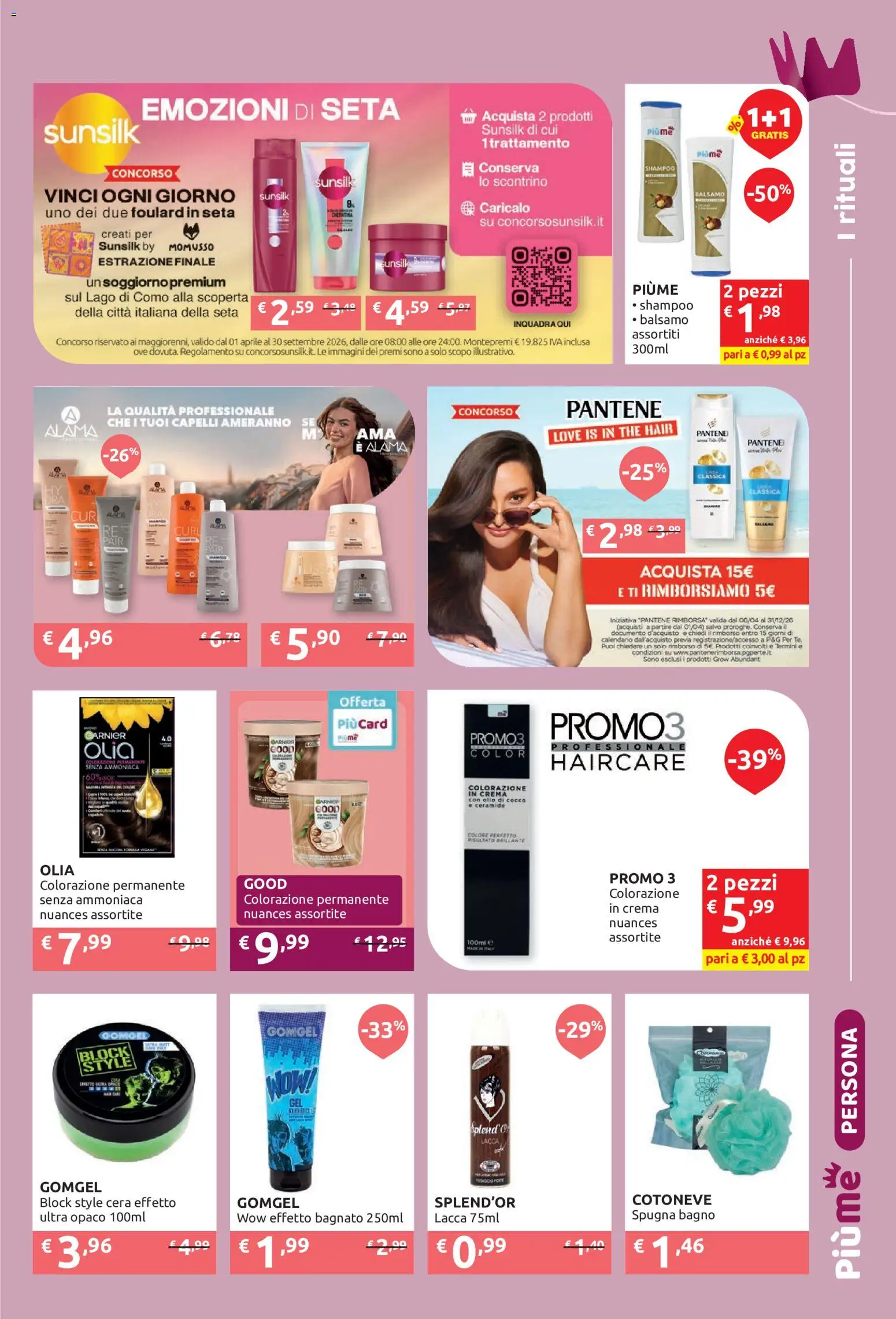 Volantino IperSoap del 03/08/2026 | Pagina: 5 | Prodotti: Spugna, Shampoo, Crema, Olio