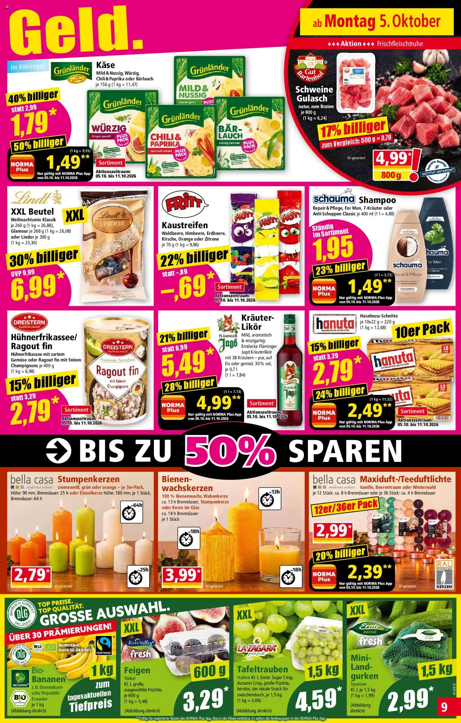 Norma Prospekt – gültig ab 05.10.2026 | Seite: 9
