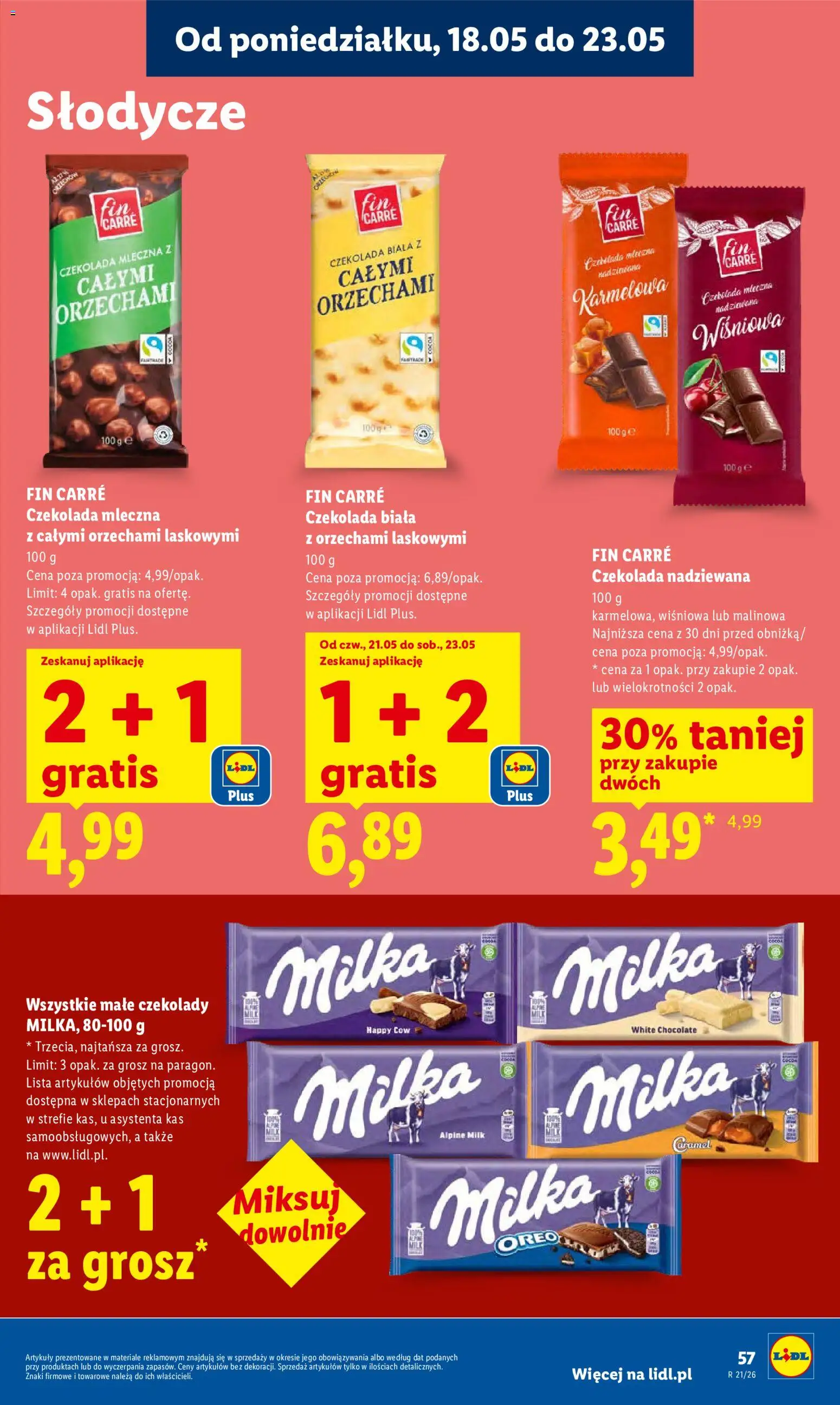 Lidl Polsko leták od 21.05.2026 | Strana: 63 | Produkty: Milka