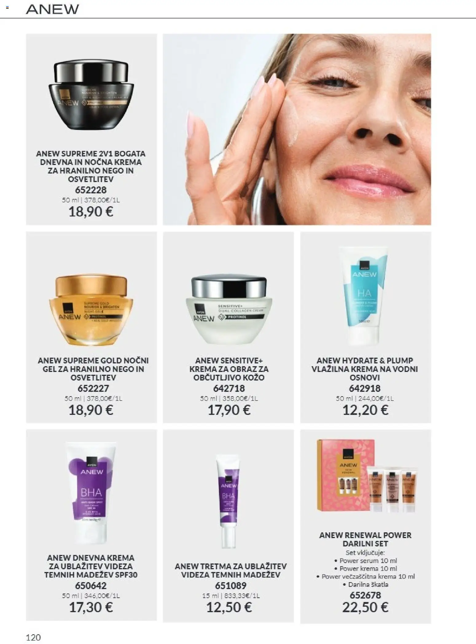 Novi Avon katalog ponudbe – veljaven od 01.10.2026 | Stran: 120 | Izdelki: Skatla, Krema, Krema za obraz
