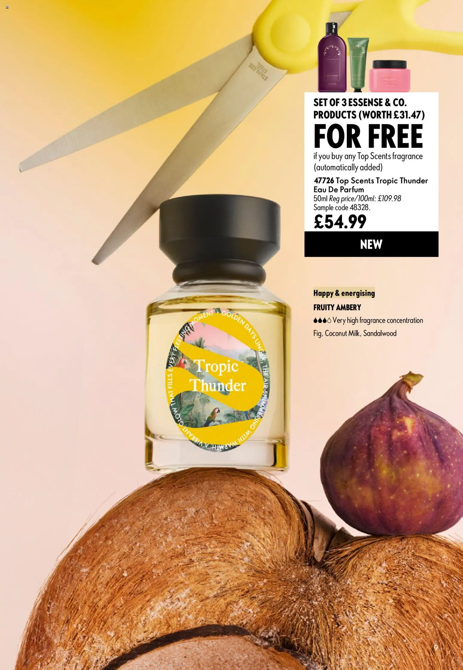{H1} | Page: 9 | Products: Fragrance, Coconut