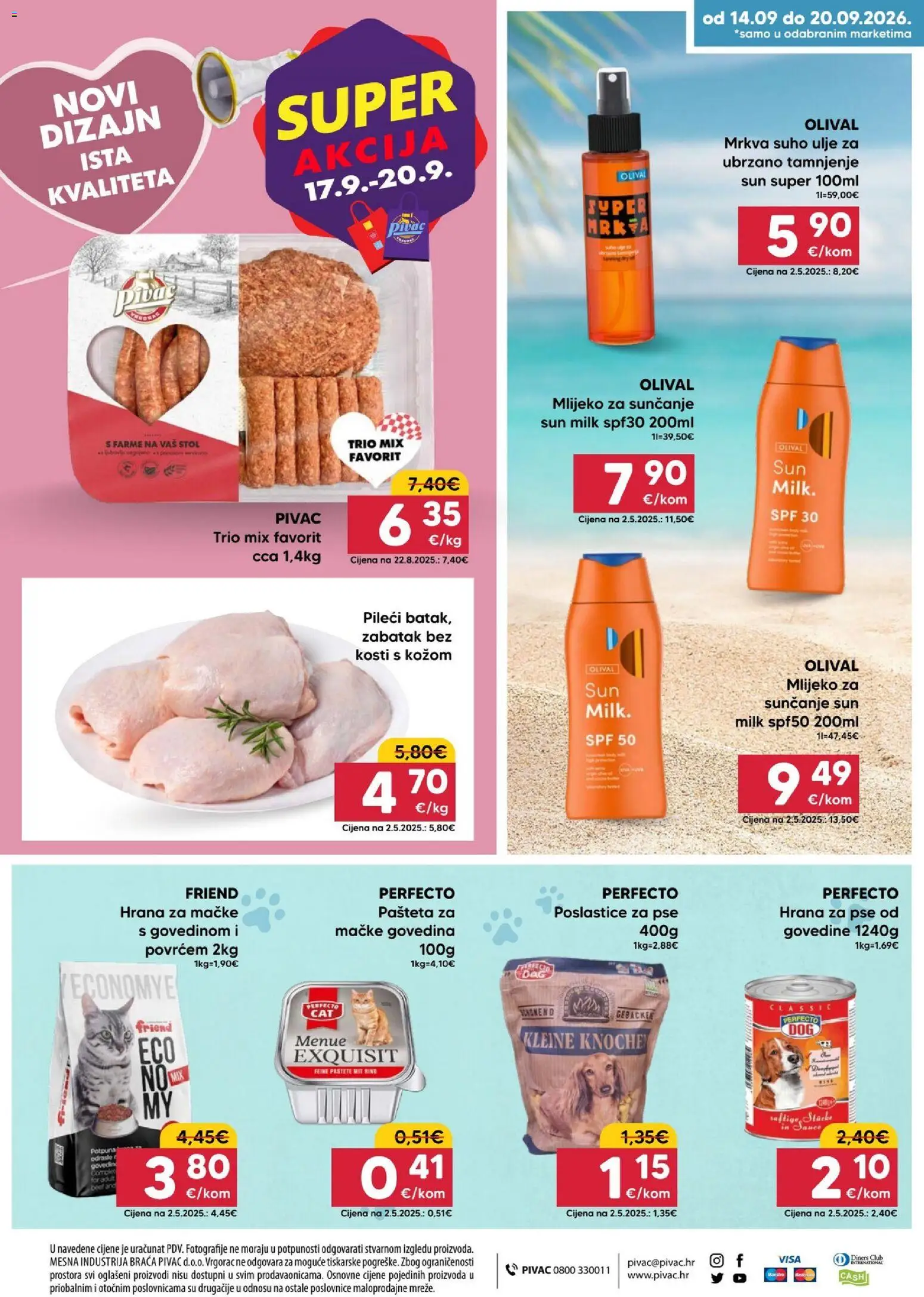 Pivac katalog | vrijedi od 14.09.2026 | Stranica: 16 | Proizvodi: Mlijeko, Mlijeko za sunčanje, Mrkva, Pašteta