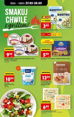 Pogląd oferty "Biedronka gazetka od środy" - ważna od 27.05.2026 | Strona: 30 | Produkty: Karta, Ser topiony, Camembert, Ser feta