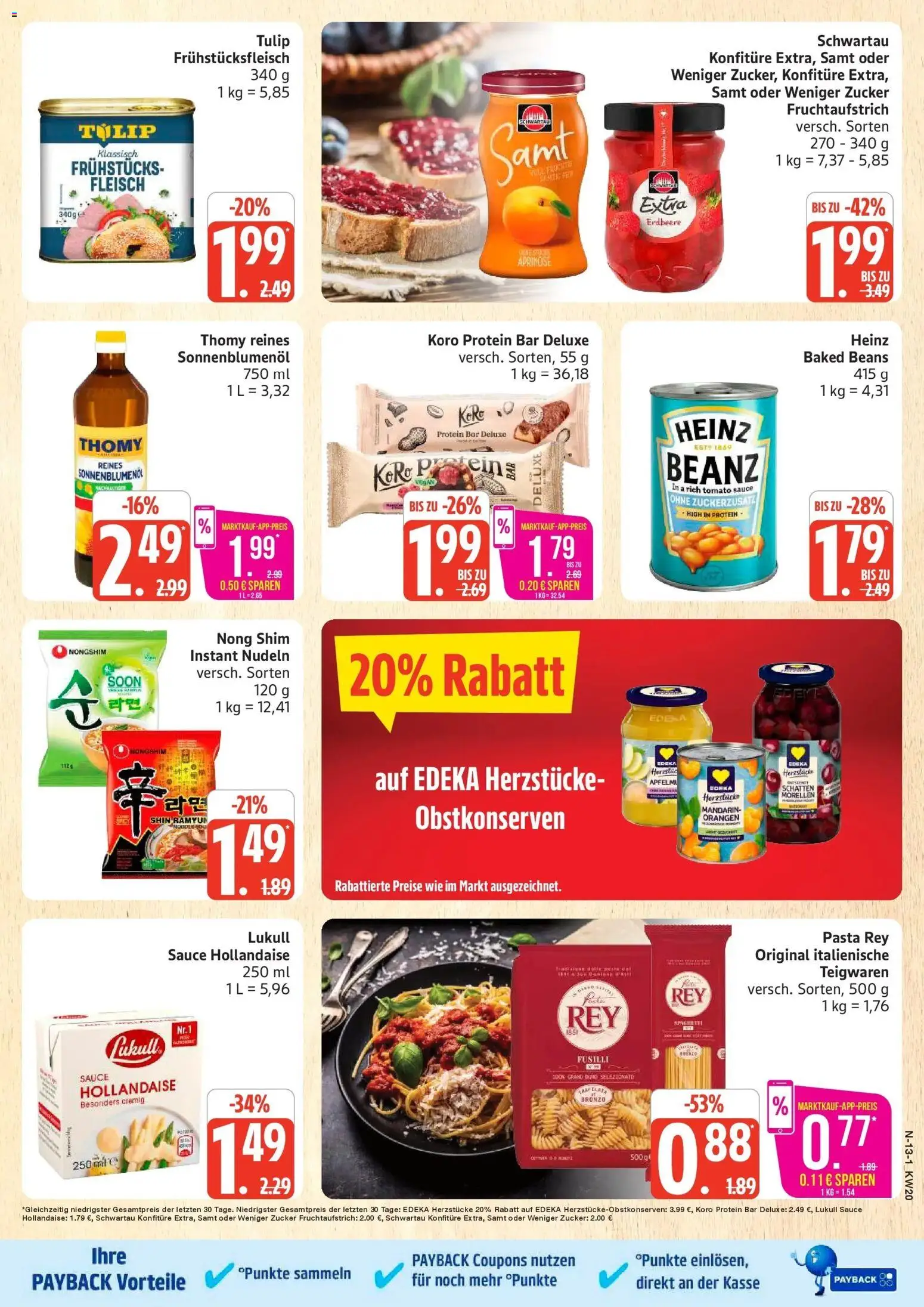 Marktkauf Prospekt Cuxhaven	 – gültig ab 10.05.2026 | Seite: 13 | Produkte: Sonnenblumenol, Zucker, Pasta, Fleisch
