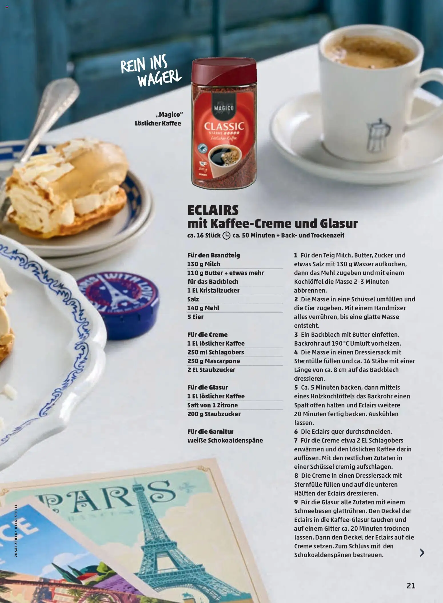 Penny Markt Schmankerl Post gültig ab 31.05.2026 | Seite: 21 | Produkte: Wasser, Mehl, Milch, Kristallzucker