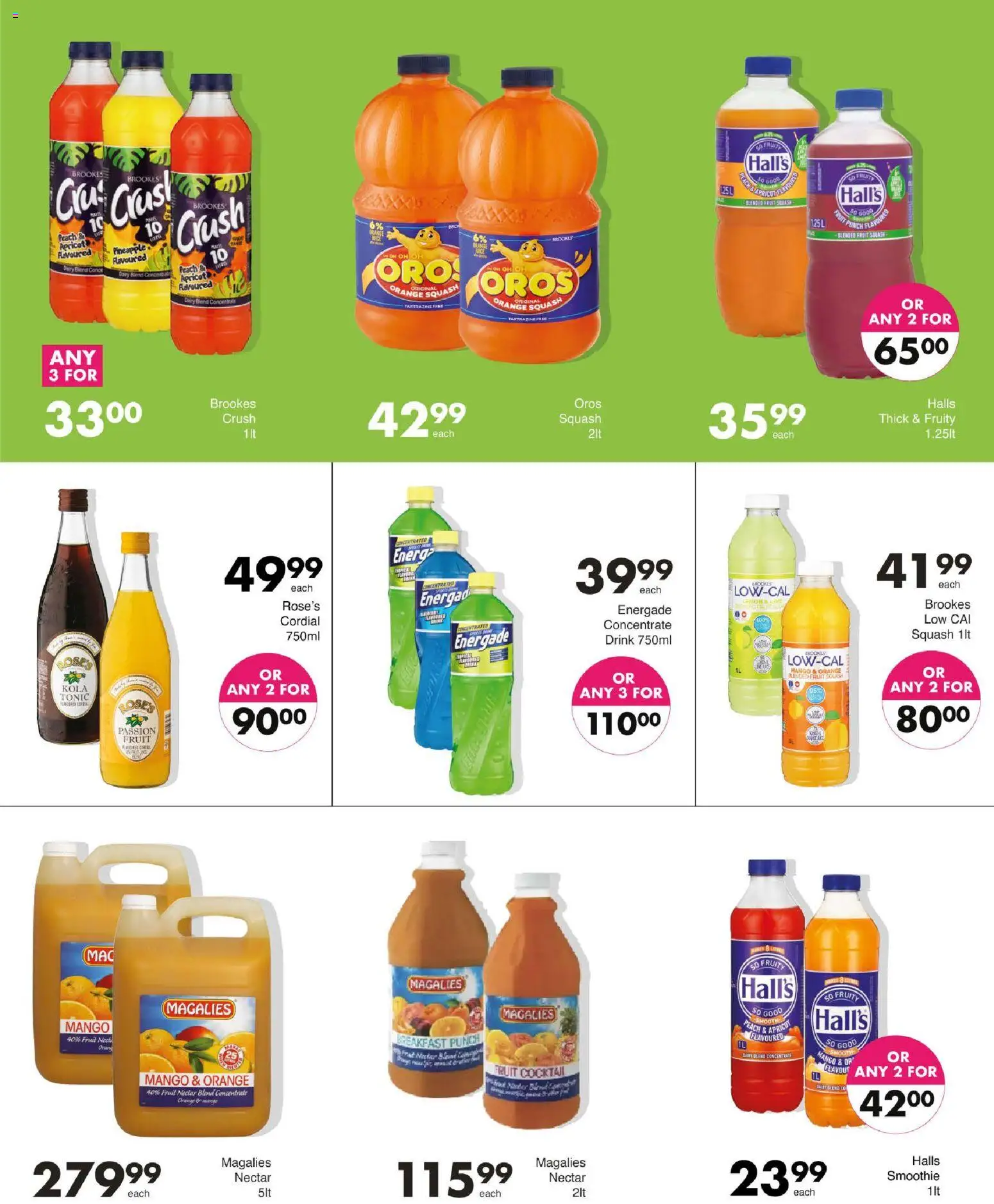 New Save catalogue – valid from 15/10/2026 | Page: 53 | Products: Tonic, Fruit, Mango, Peach