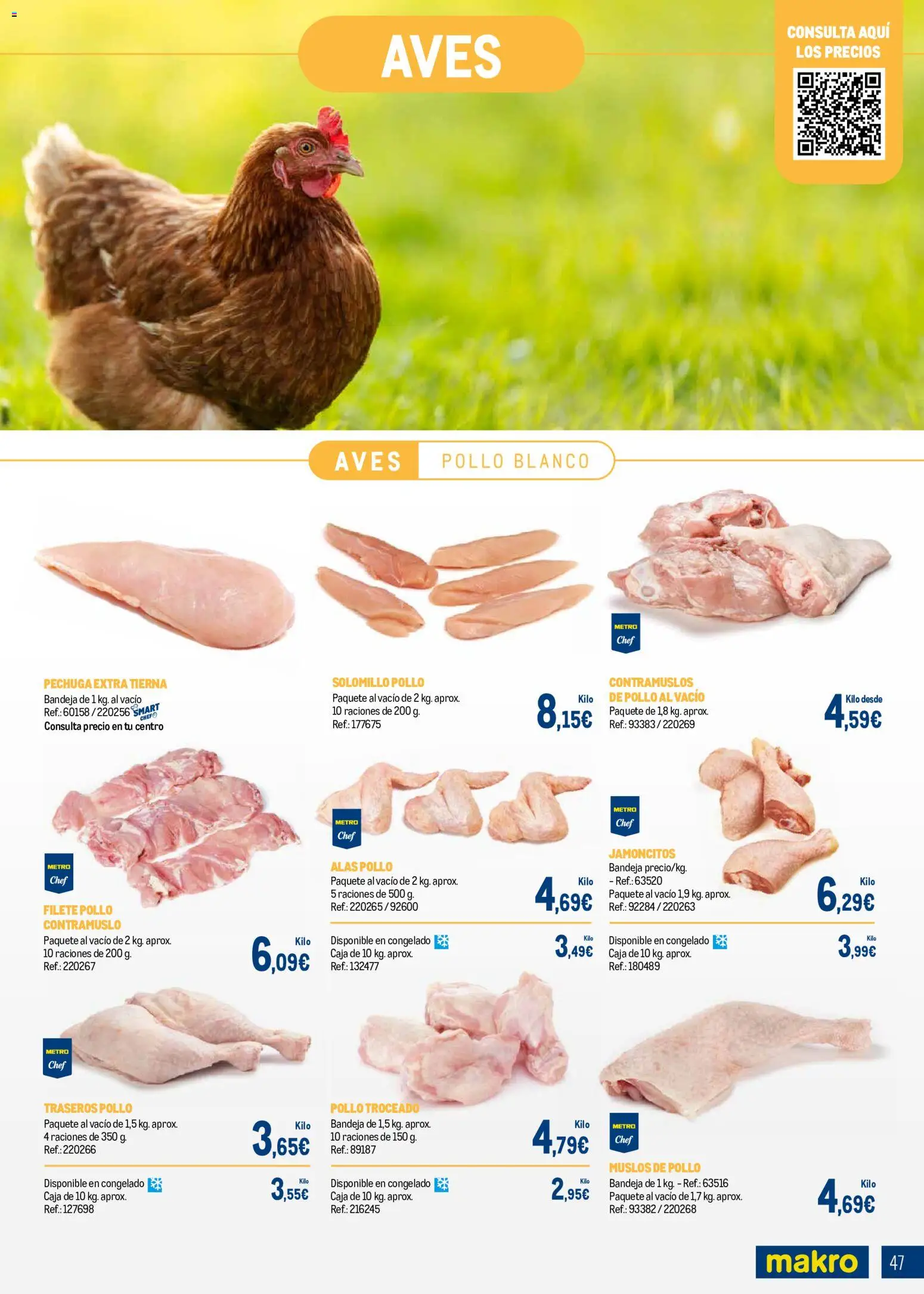 Makro Expertos en carnes Canarias │ válido desde el 01.06.2026 | Página: 47 | Productos: Filete, Bandeja, Caja