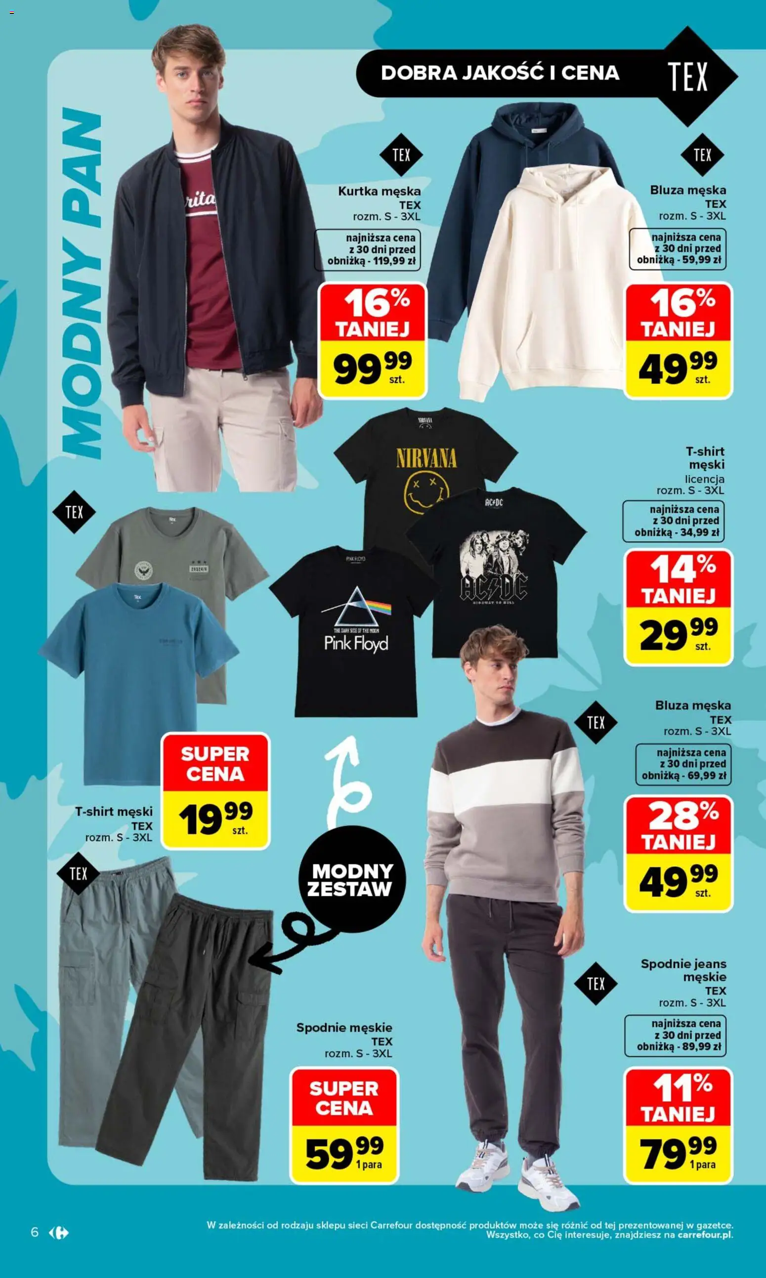 Carrefour gazetka - Zanosi się na świetne okazje od 31.08.2026 | Strona: 6 | Produkty: Kurtka, Spodnie