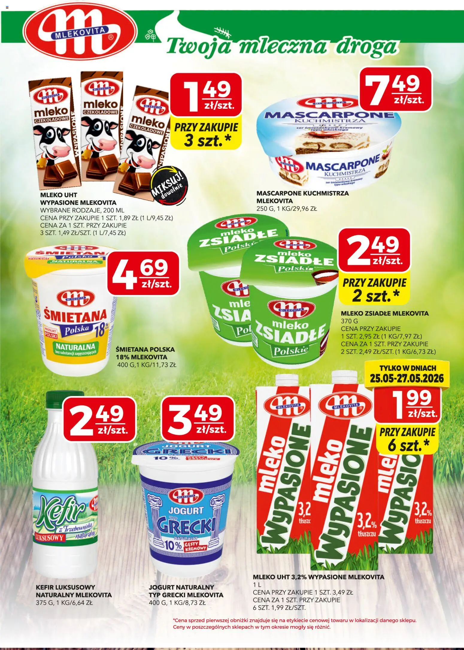 Top Market gazetka od 21.05.2026 | Strona: 3 | Produkty: Jogurt grecki, Jogurt naturalny, Ser, Jogurt