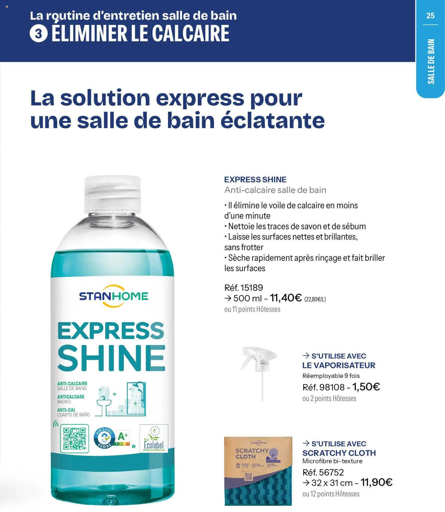 {H1} | Page: 25 | Produits: Savon, Vaporisateur