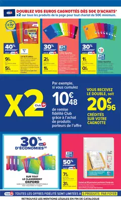 Carrefour - Prévisualisation de Carrefour catalogue valide à partir de 07/07/2026 | Page: 76 | Produits: Couverture, Notebook