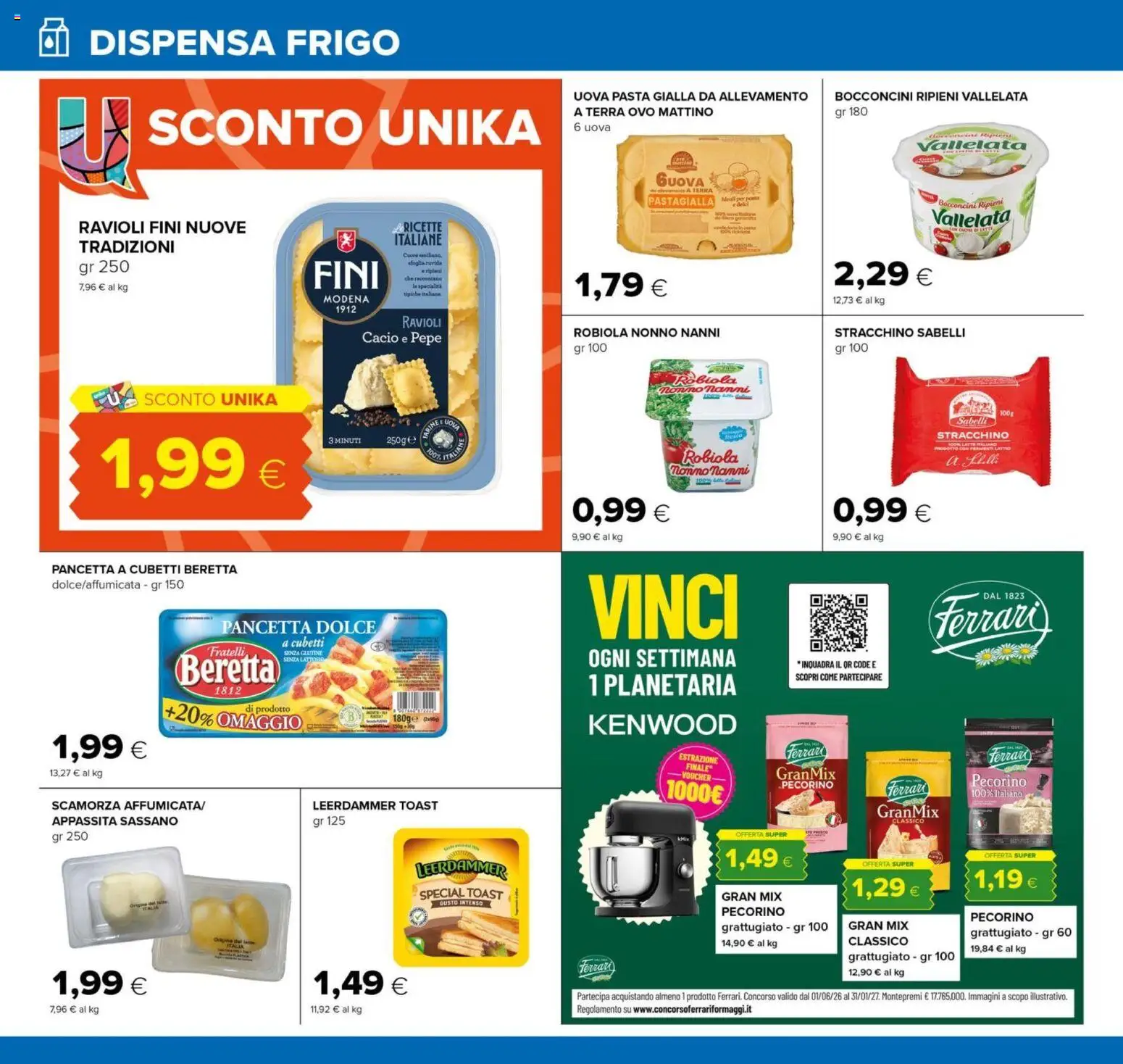 Volantino Oasi del 14/09/2026 | Pagina: 10 | Prodotti: Pepe, Ravioli, Pecorino, Senza lattosio