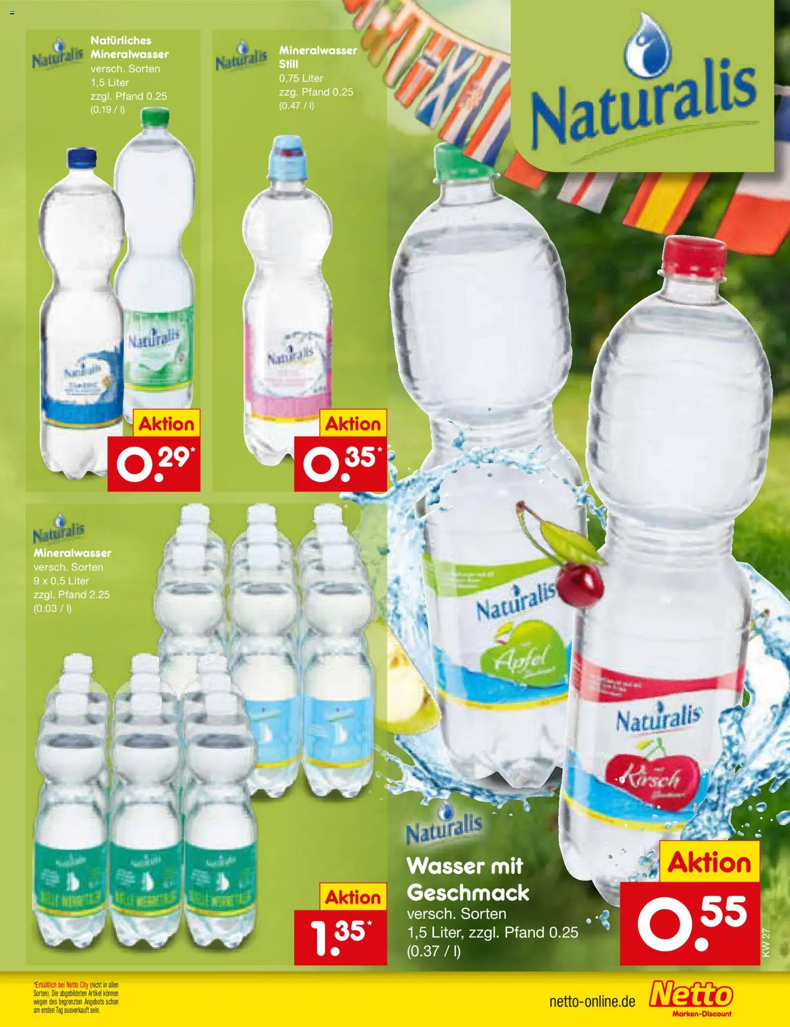 Netto Marken-Discount Prospekt – gültig ab 29.06.2026 | Seite: 41 | Produkte: Äpfel, Mineralwasser, Wasser