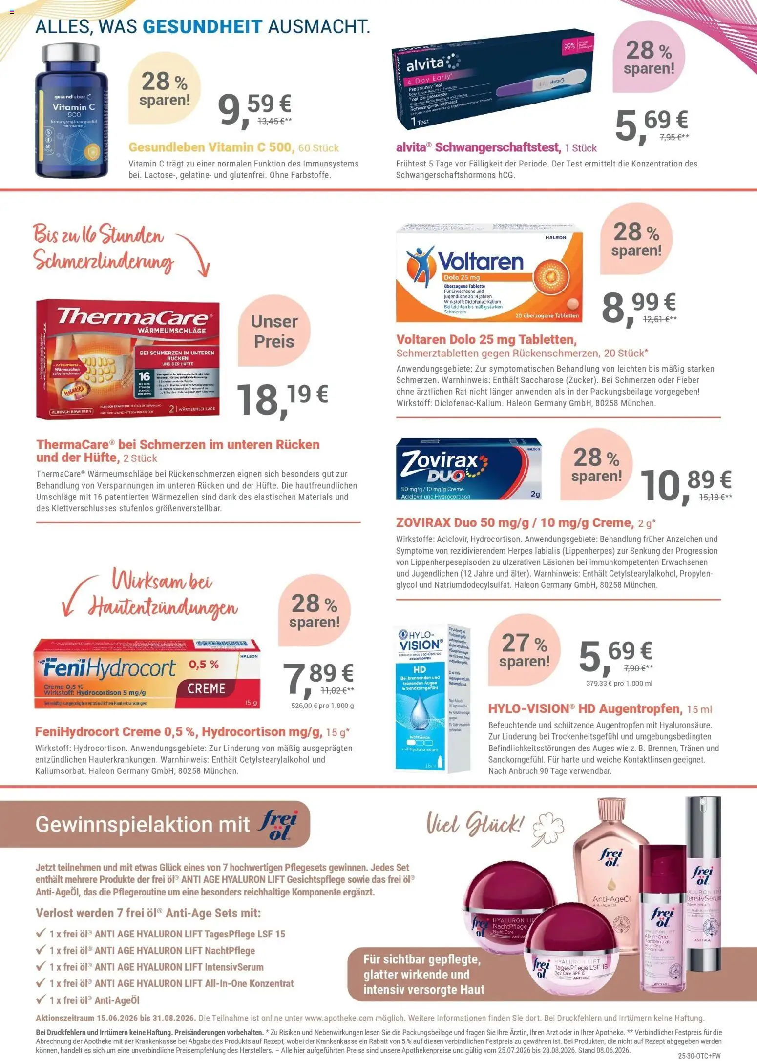 Angebote - Ihre Apotheke vor Ort: Jetzt alle Angebote auch online entdecken! (ab 25.07.2026) zum Blättern | Seite: 3 | Produkte: Creme