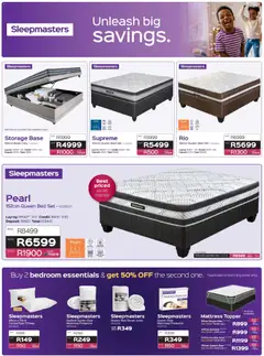 Sleepmasters specials catalogue – valid from 21.05.2026 | Page: 9 | Products: Duvet, Double bed, Queen bed, Mattress