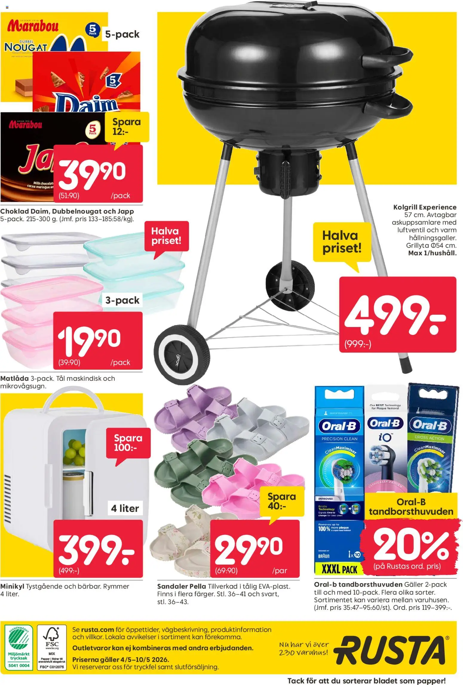 Rusta reklamblad aktuell från 04.05.2026 | Sida: 20