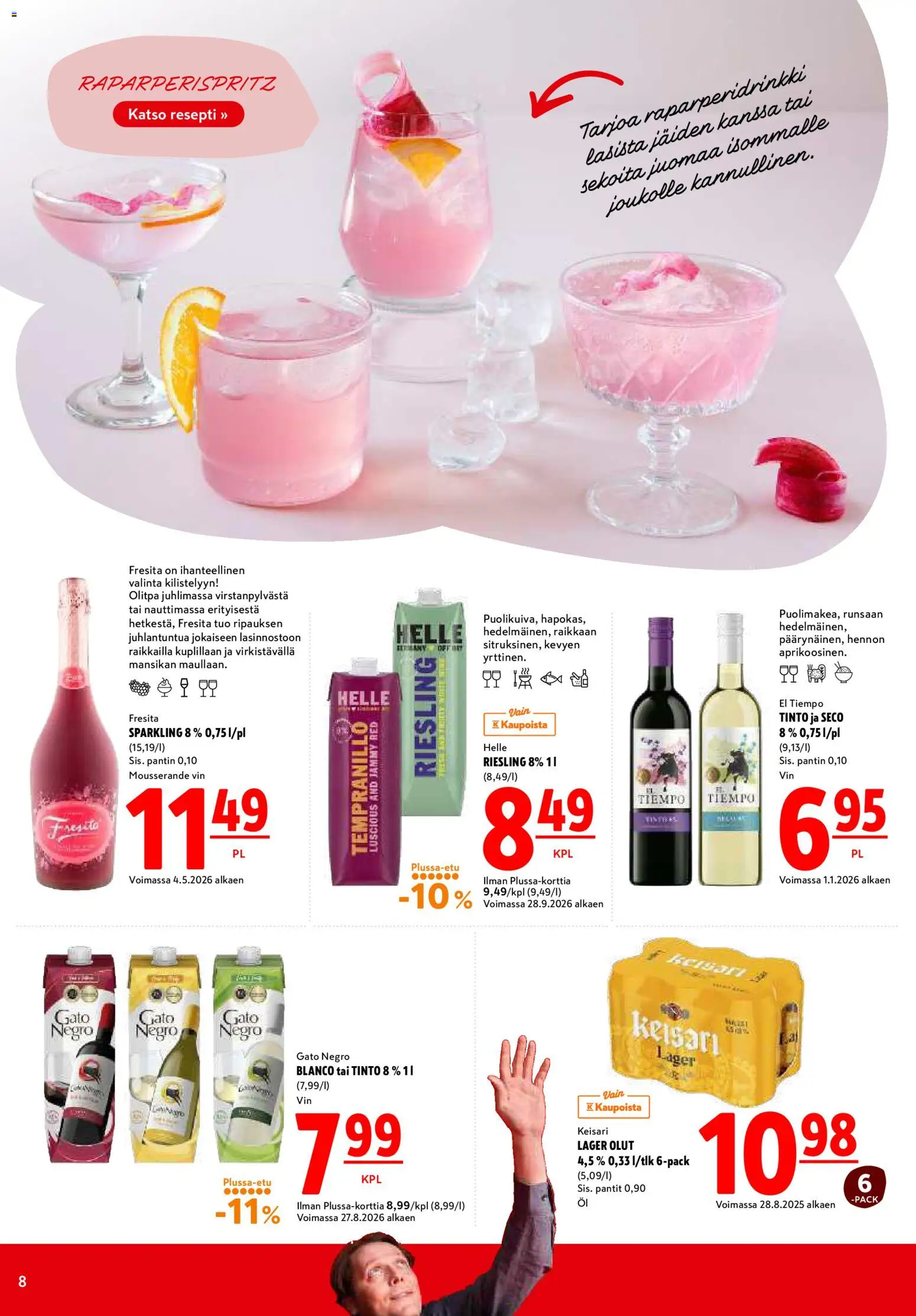 K-Citymarket tarjoukset – voimassa 22/10/2026 alkaen | Sivu: 8