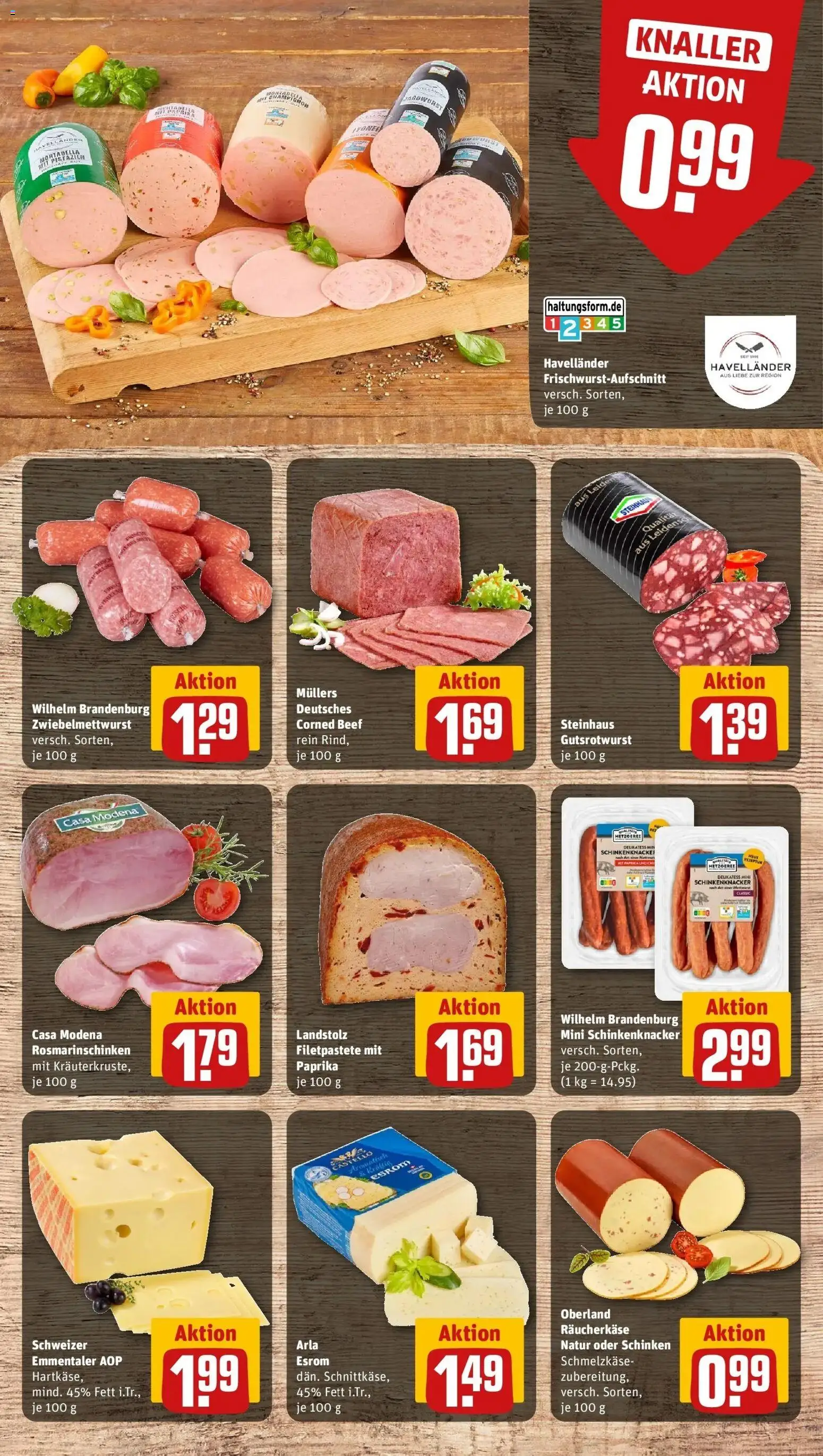 Rewe Prospekt Berlin / Friedrichshain – gültig ab 05.07.2026 | Seite: 9 | Produkte: Paprika, Schinken