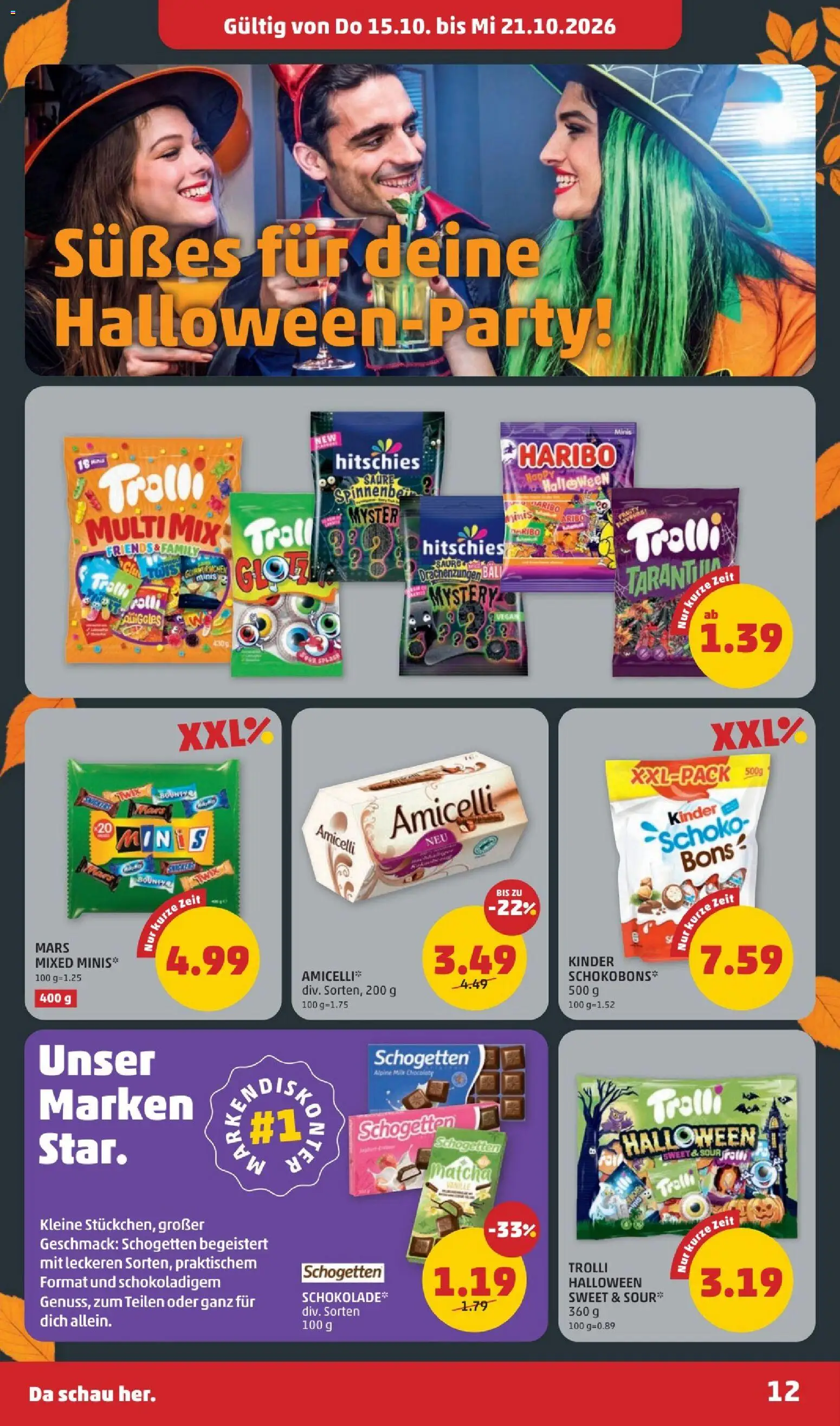 Penny Markt Flugblatt gültig ab 15.10.2026 | Seite: 14 | Produkte: Matcha, Vanille