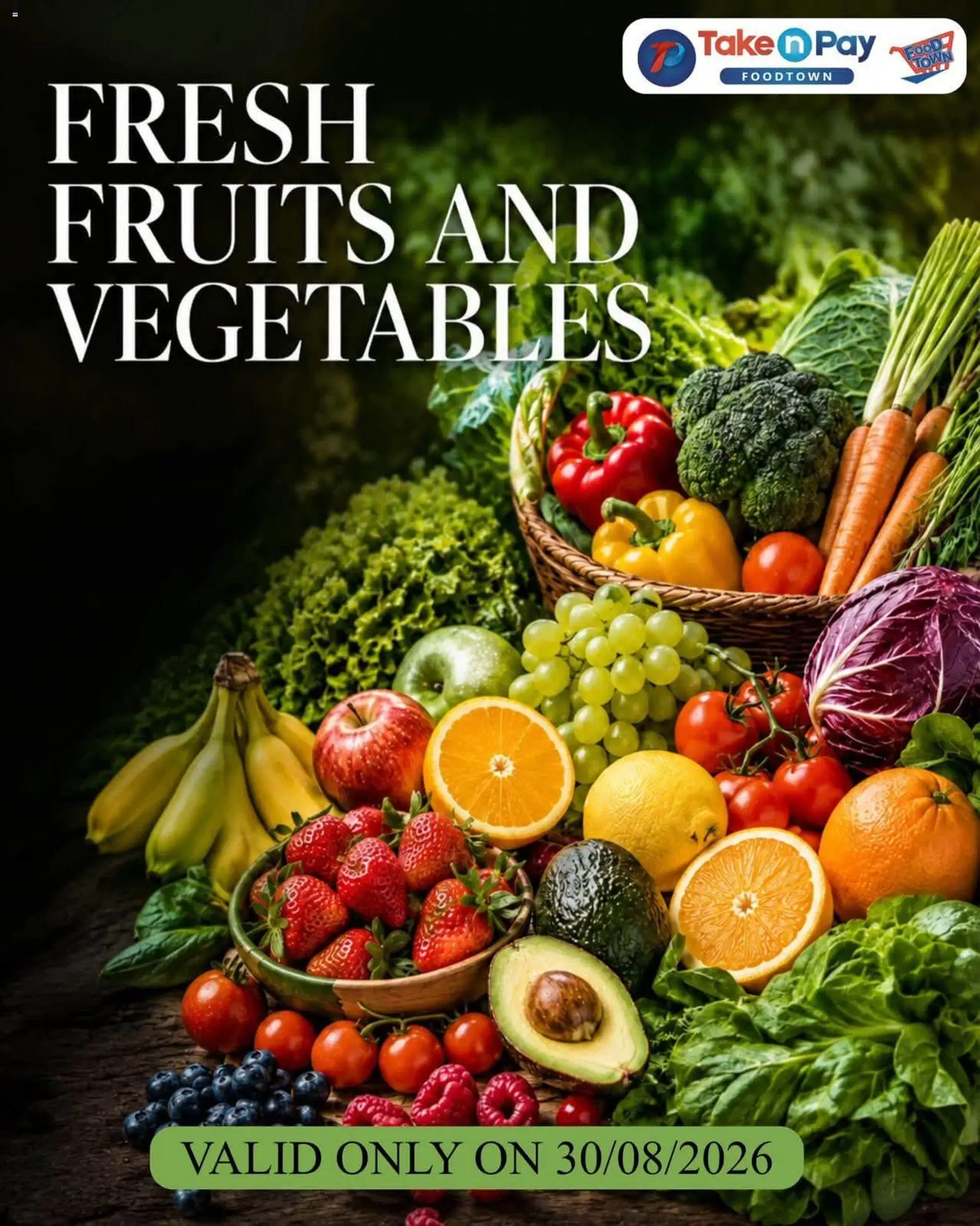 New Take n Pay catalogue – valid from 30/08/2026 | Page: 5 | Products: Vegetables