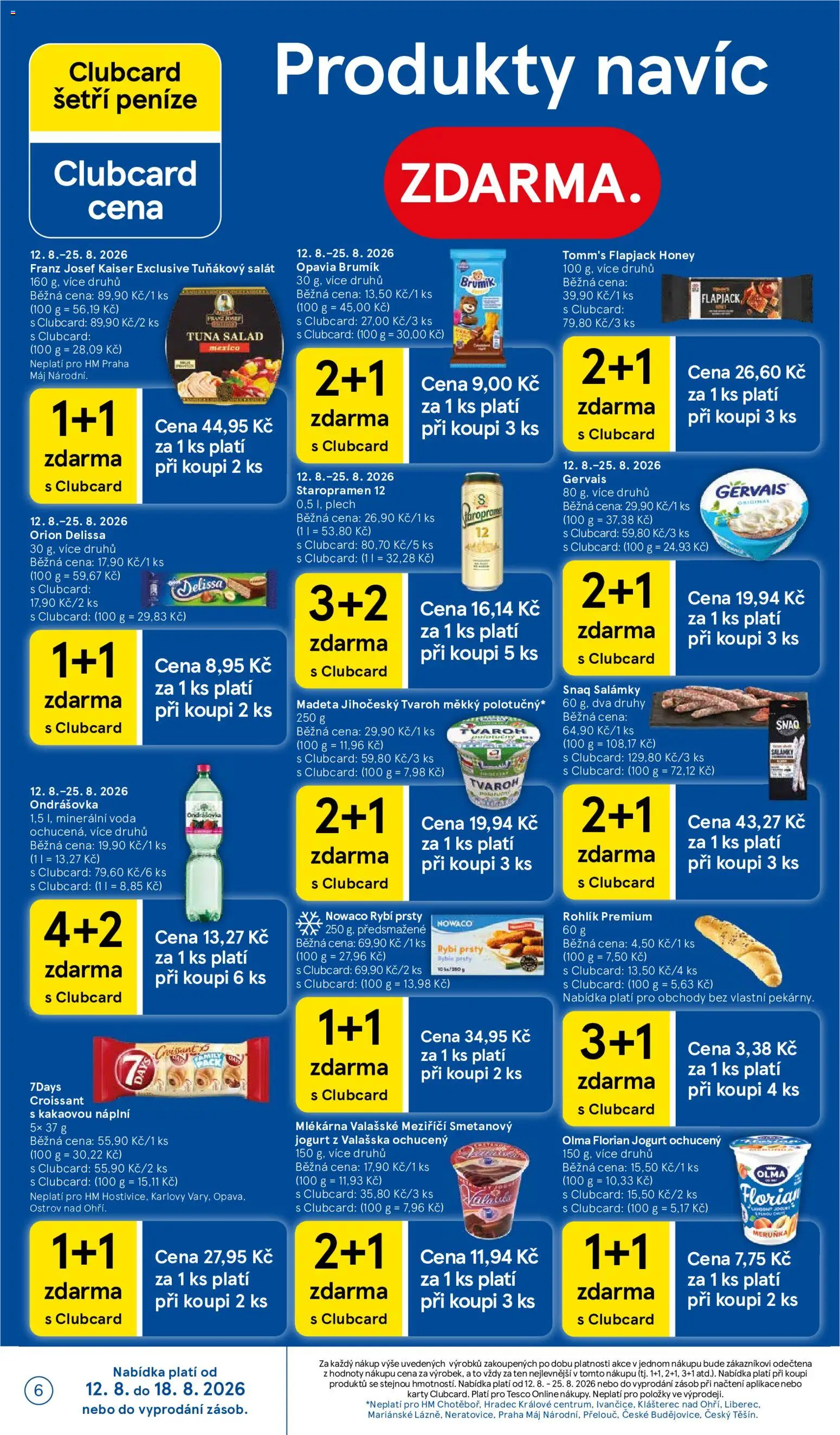 Tesco leták - Hypermarket od 12.08.2026 | Strana: 6