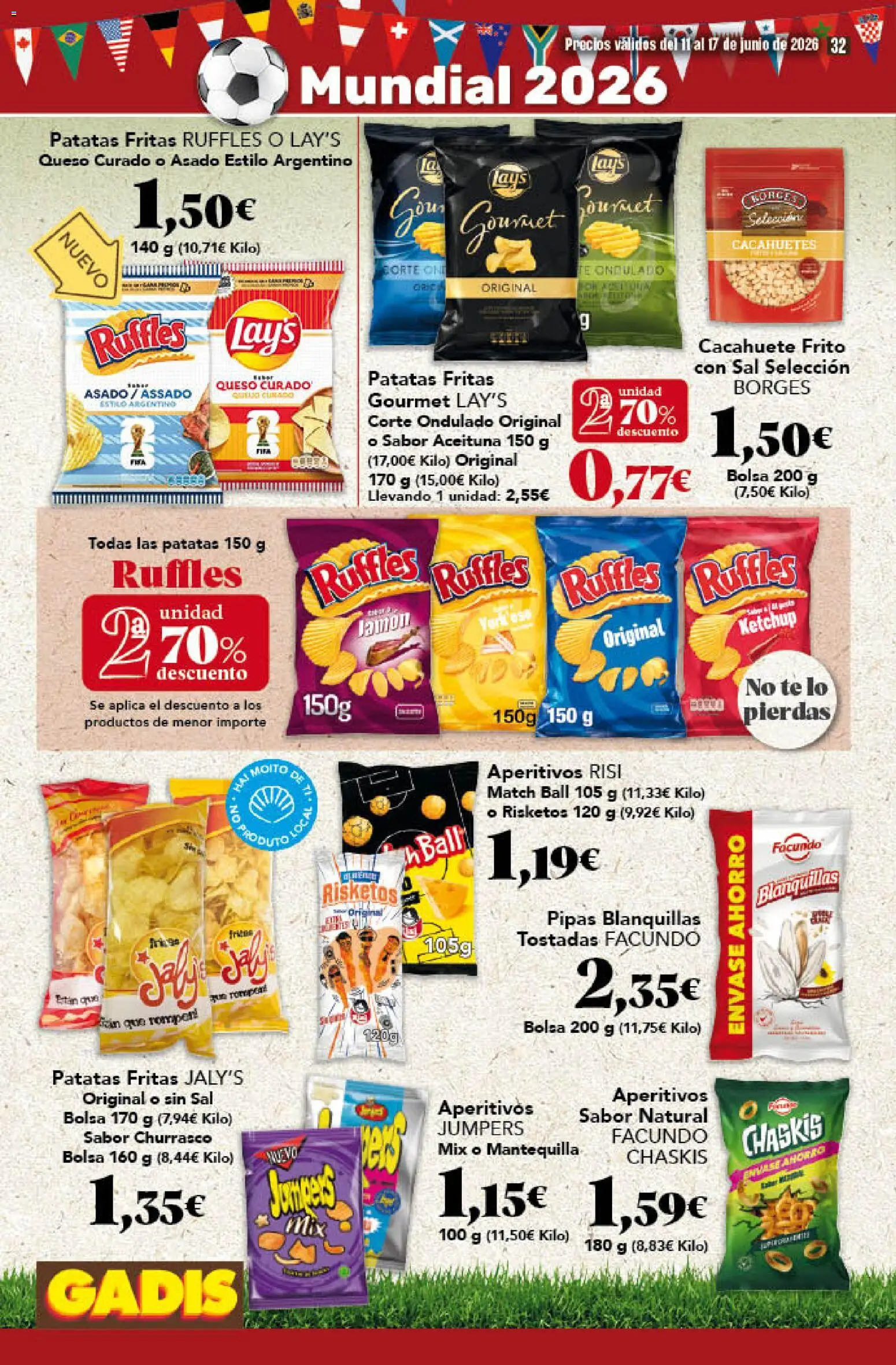 Gadis folleto │ válido desde el 11.06.2026 | Página: 32 | Productos: Queso, Té, Bolsa, Συσκευή ροής