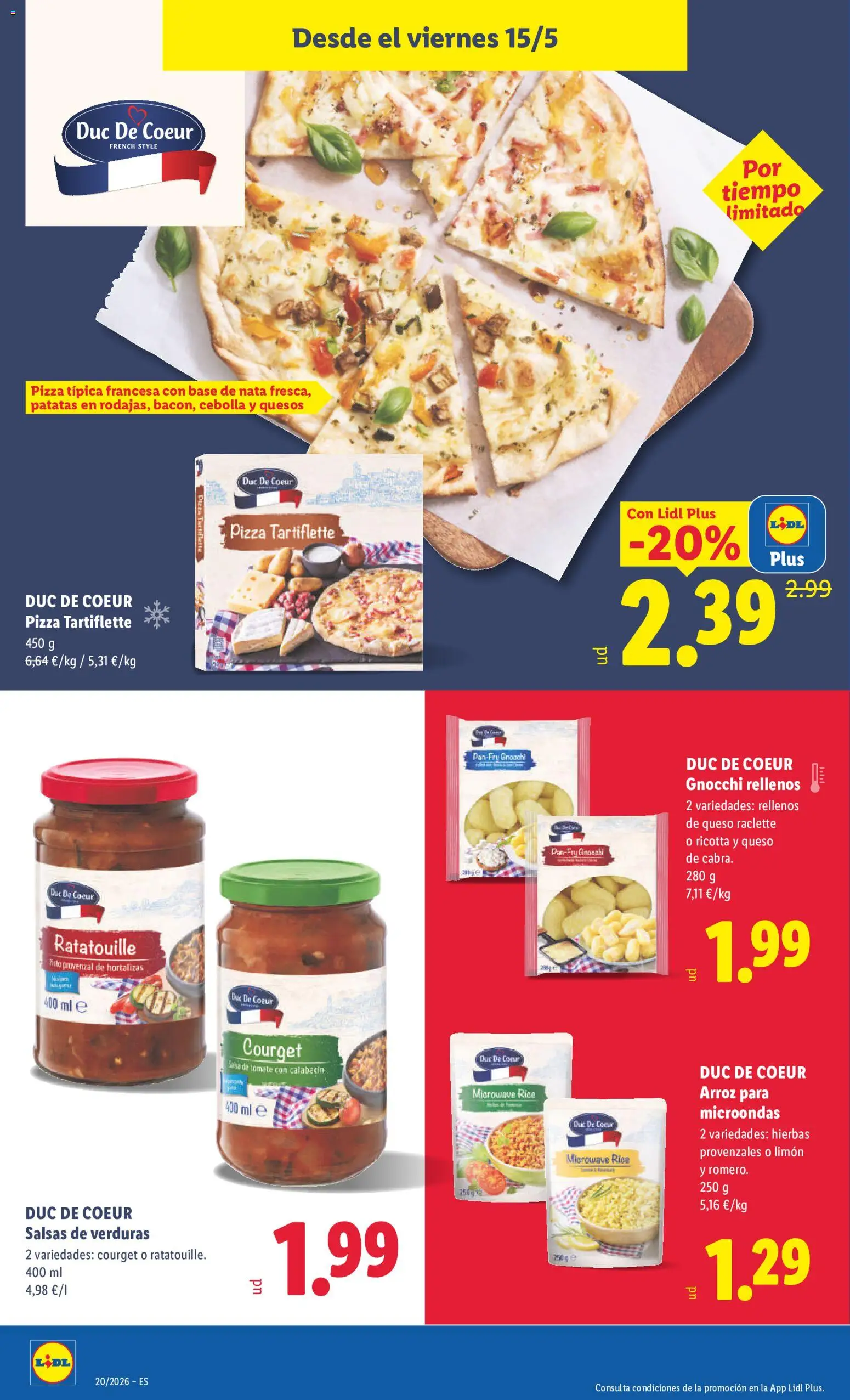 Lidl folleto │ válido desde el 11.05.2026 | Página: 28 | Productos: Calabacín, Queso, Arroz, Παγωμένο τσάι