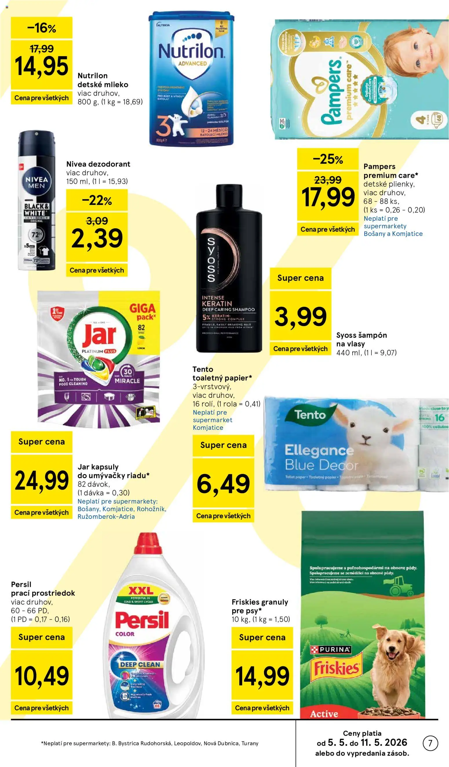 Nové Tesco akcie – leták je platný od 06.05.2026 | Strana: 7