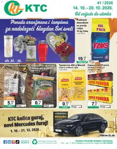 KTC Katalog široke potrošnje - Pregled kataloga iz trgovine KTC, vrijedi od 14.10.2026