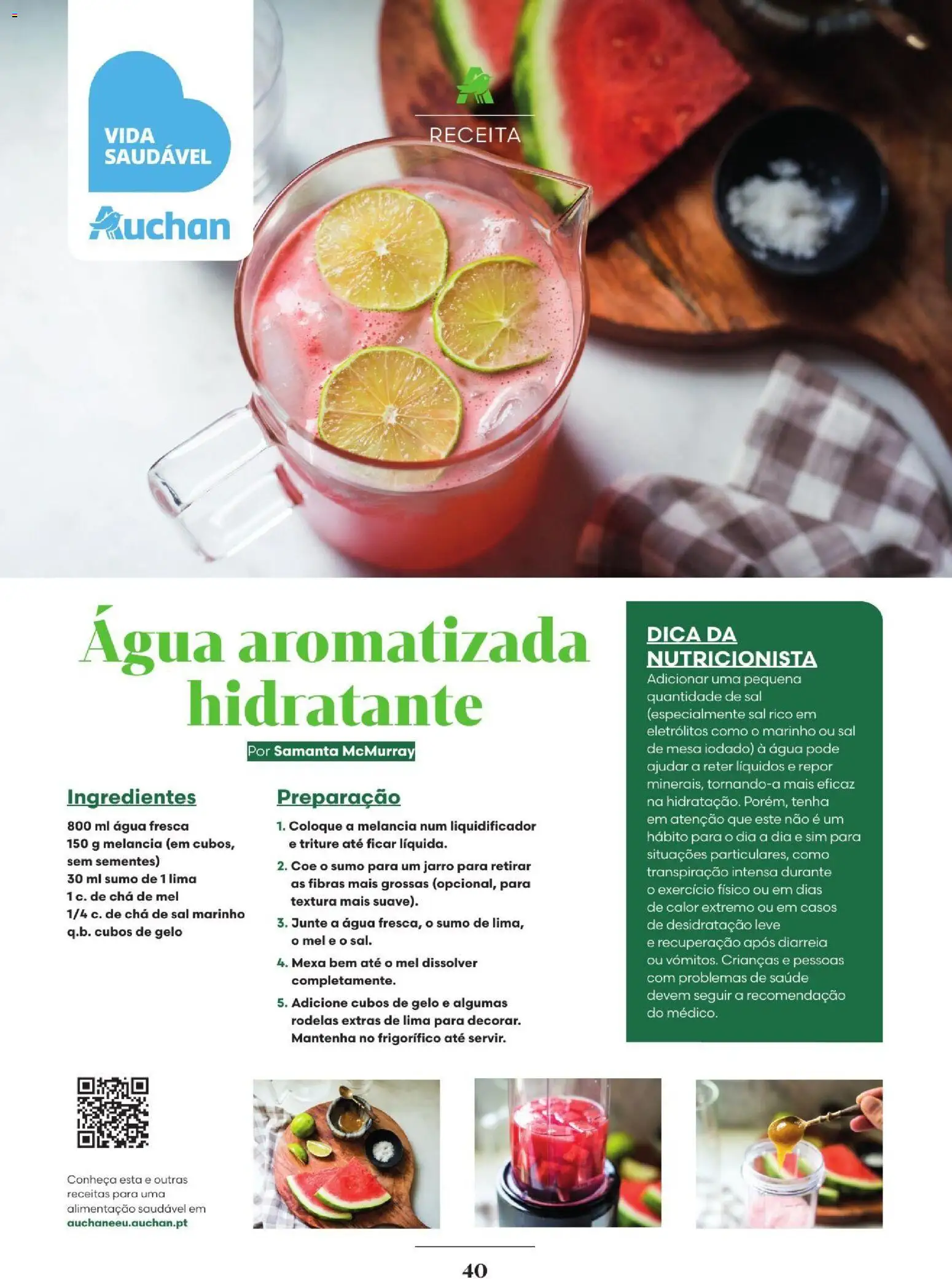 Auchan - Solares  Especial Cabelo │ válido de 02/08/2026 | Página: 40 | Produtos: Sal, Mesa, Mel, Melancia