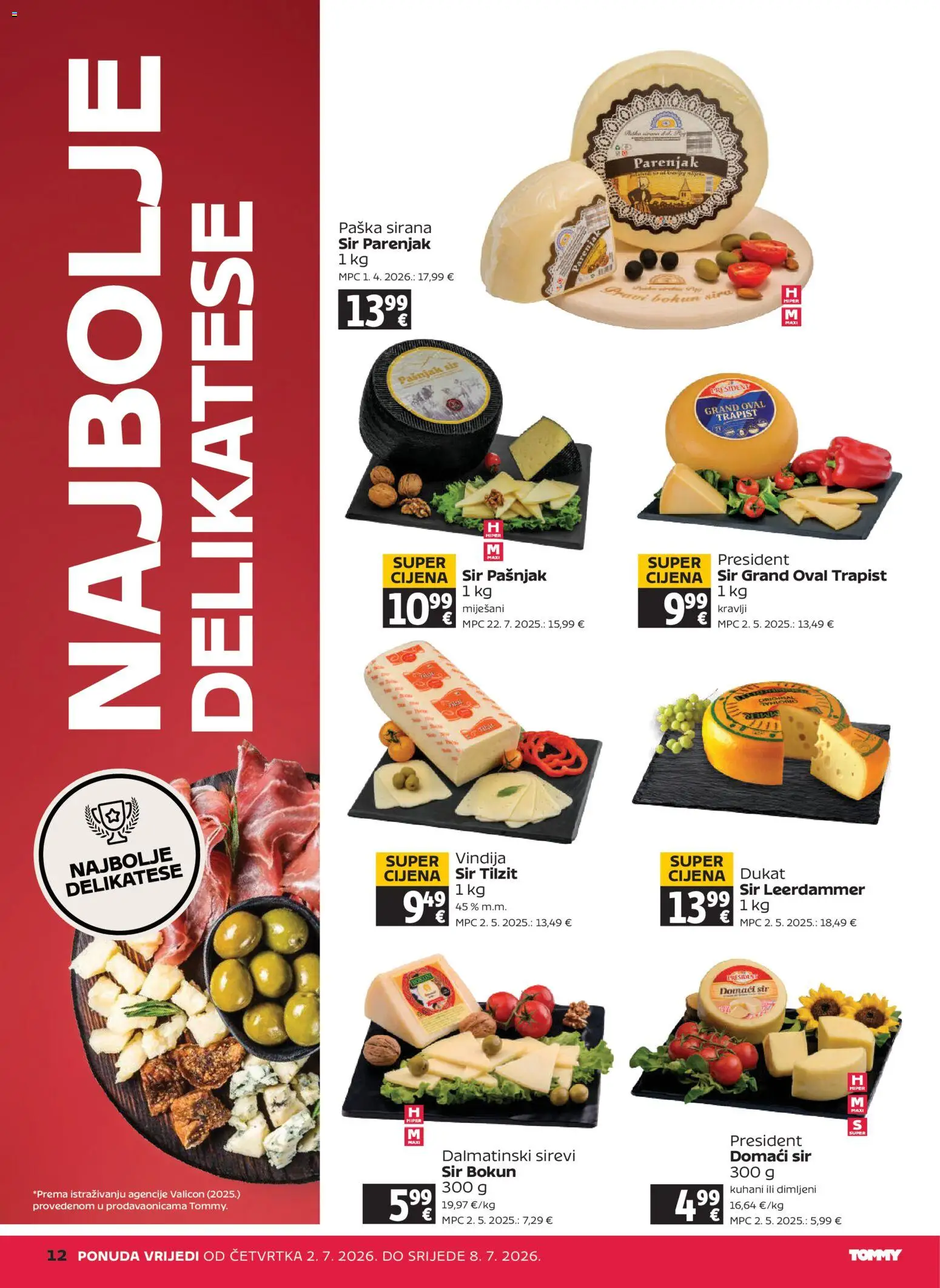 Tommy katalog | vrijedi od 02.07.2026 | Stranica: 12