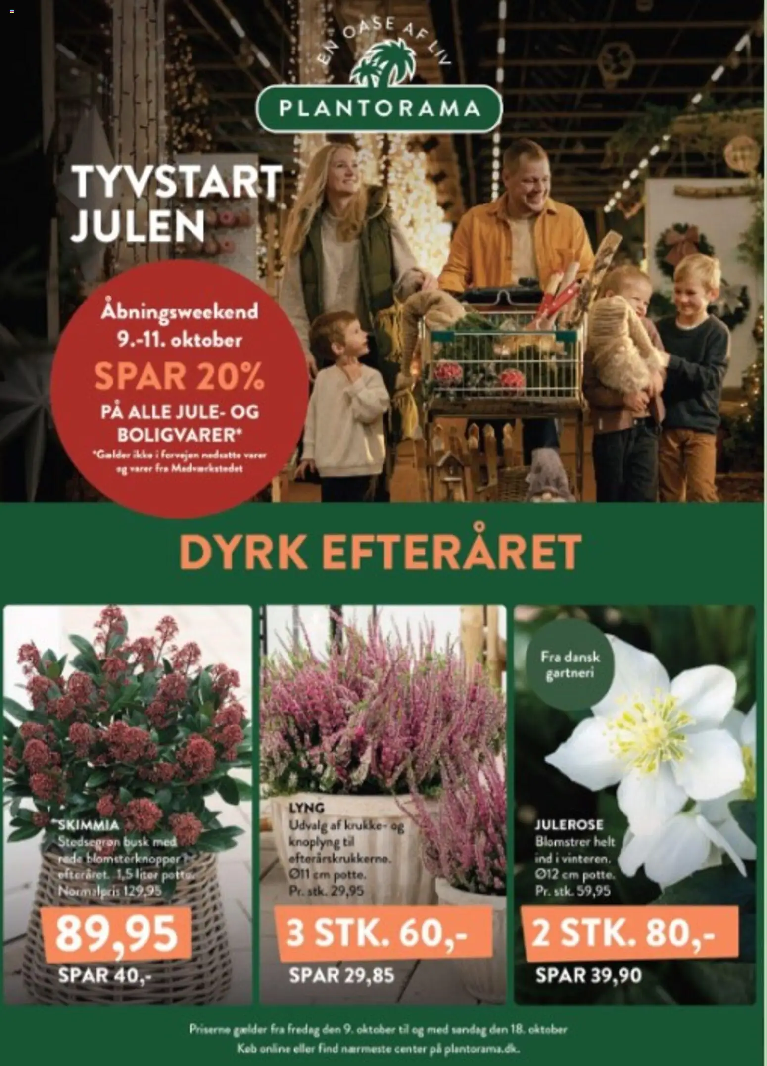 Plantorama tilbudsavis – gyldig fra 12/10/2026 | Side: 1 | Produkter: Krukke