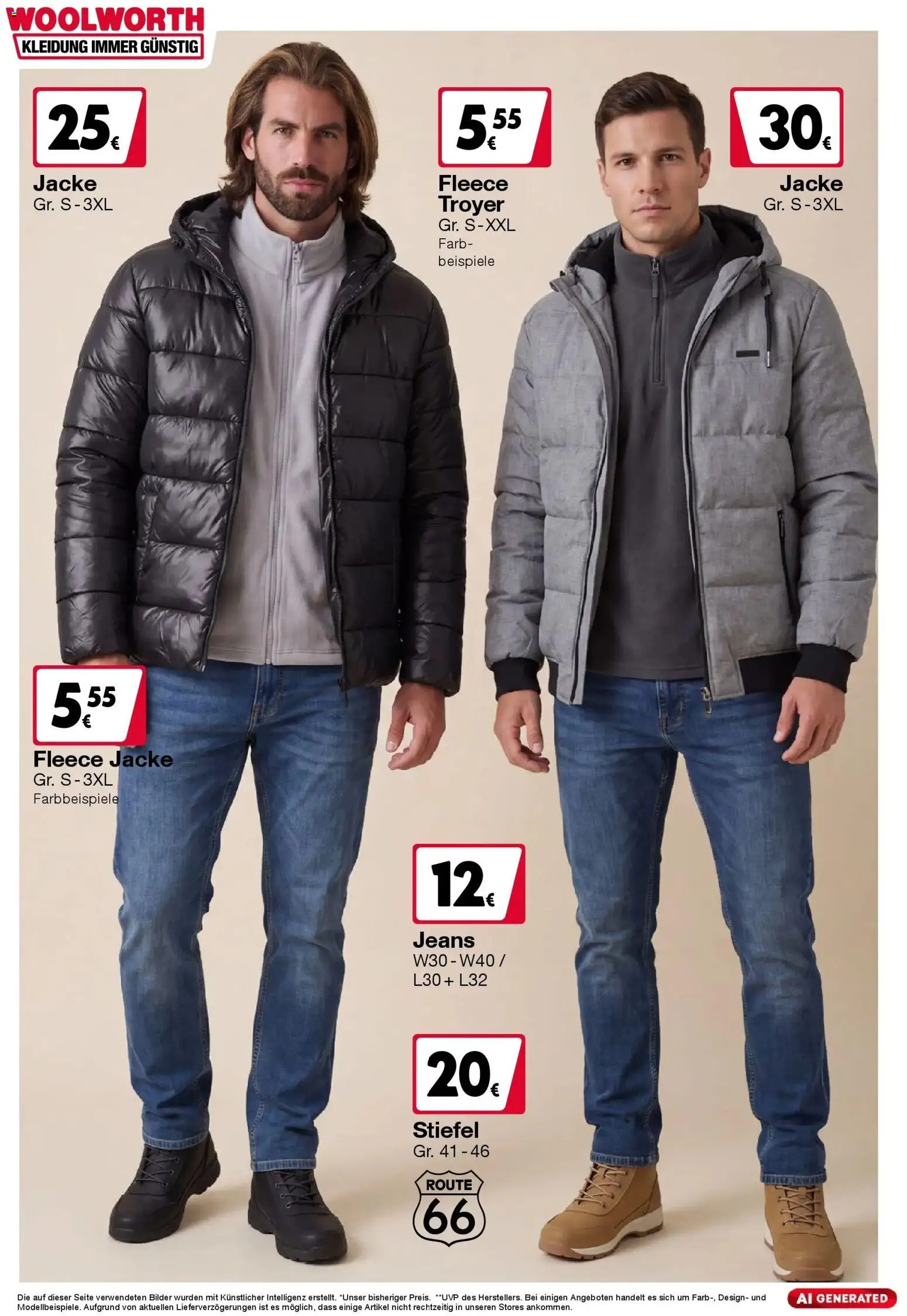 Woolworth - Woolworth: Wochenangebote gültig ab 30.10.2026 | Seite: 6 | Produkte: Jacke, Stiefel, Jeans