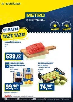 16 Eylül 2026 tarihinden itibaren geçerli olan Metro kataloğu önizlemesi