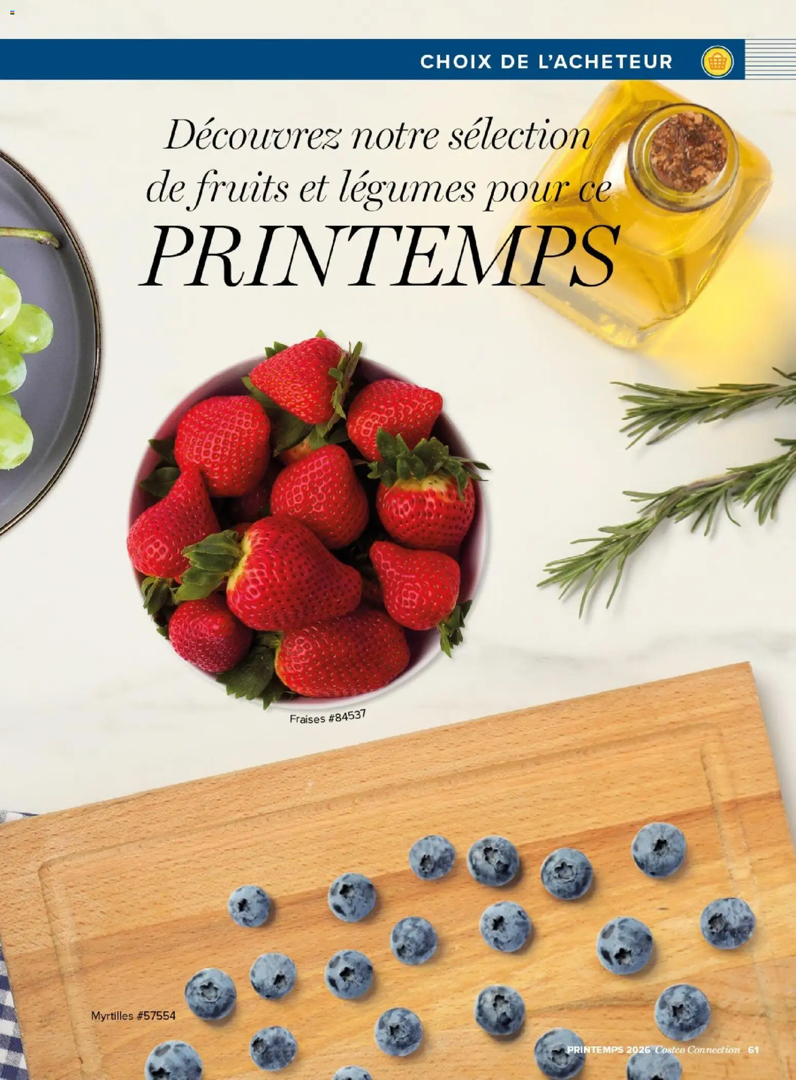 {H1} | Page: 61 | Produits: Myrtilles, Fraises