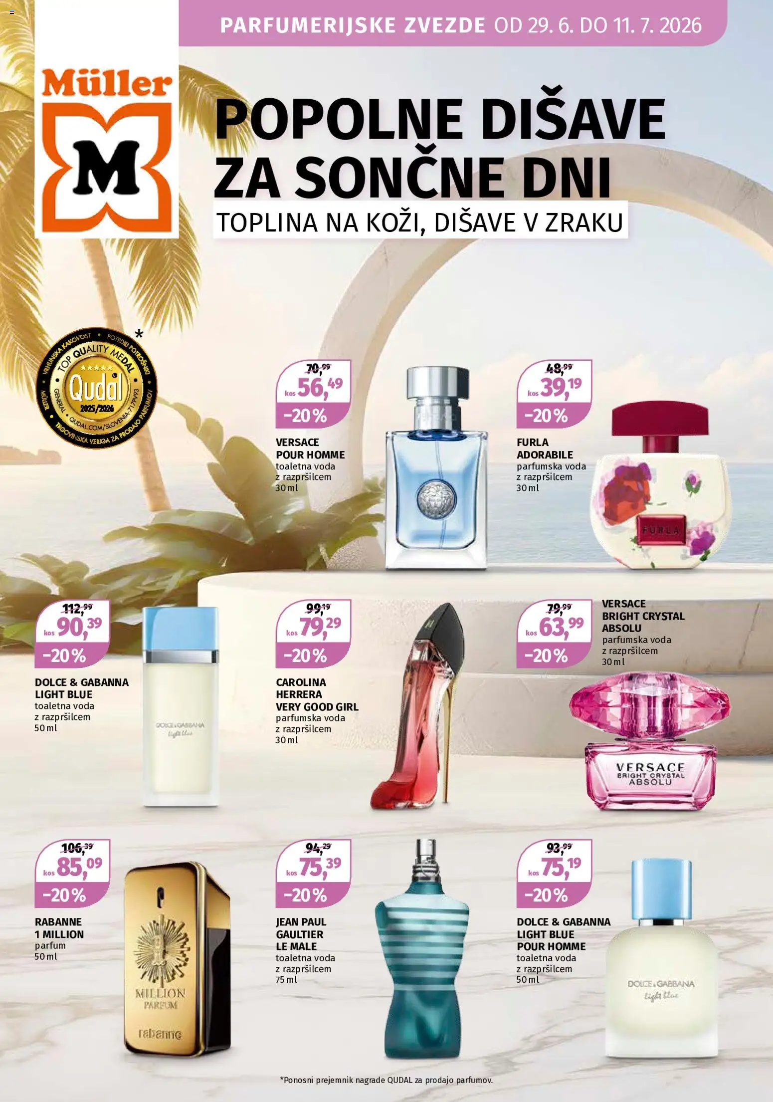 Novi Müller katalog ponudbe – veljaven od 29.06.2026 | Stran: 1