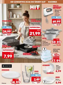 Pogląd oferty "Mikser ręczny HM 3775, Mikser ręczny HM 3775 2 trzepaczki i 2 haki do ciasta ze stali nierdzewnej" - ważna od 25.06.2026 | Strona: 14 | Produkty: Szklanka, Torba termoizolacyjna, Mikser, Garnek