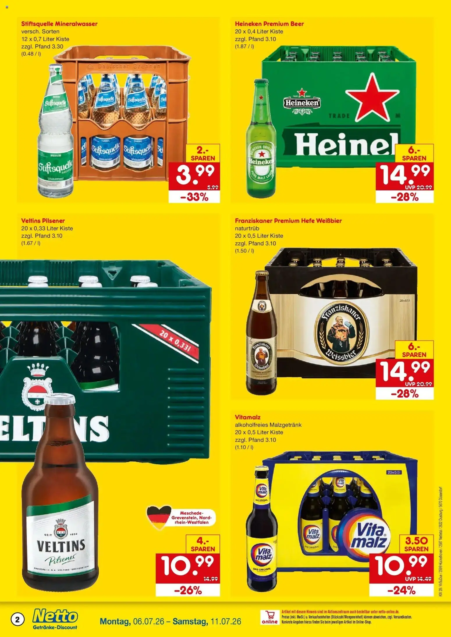Netto Marken-Discount - Netto: Getränkeangebote – gültig ab 05.07.2026 | Seite: 2