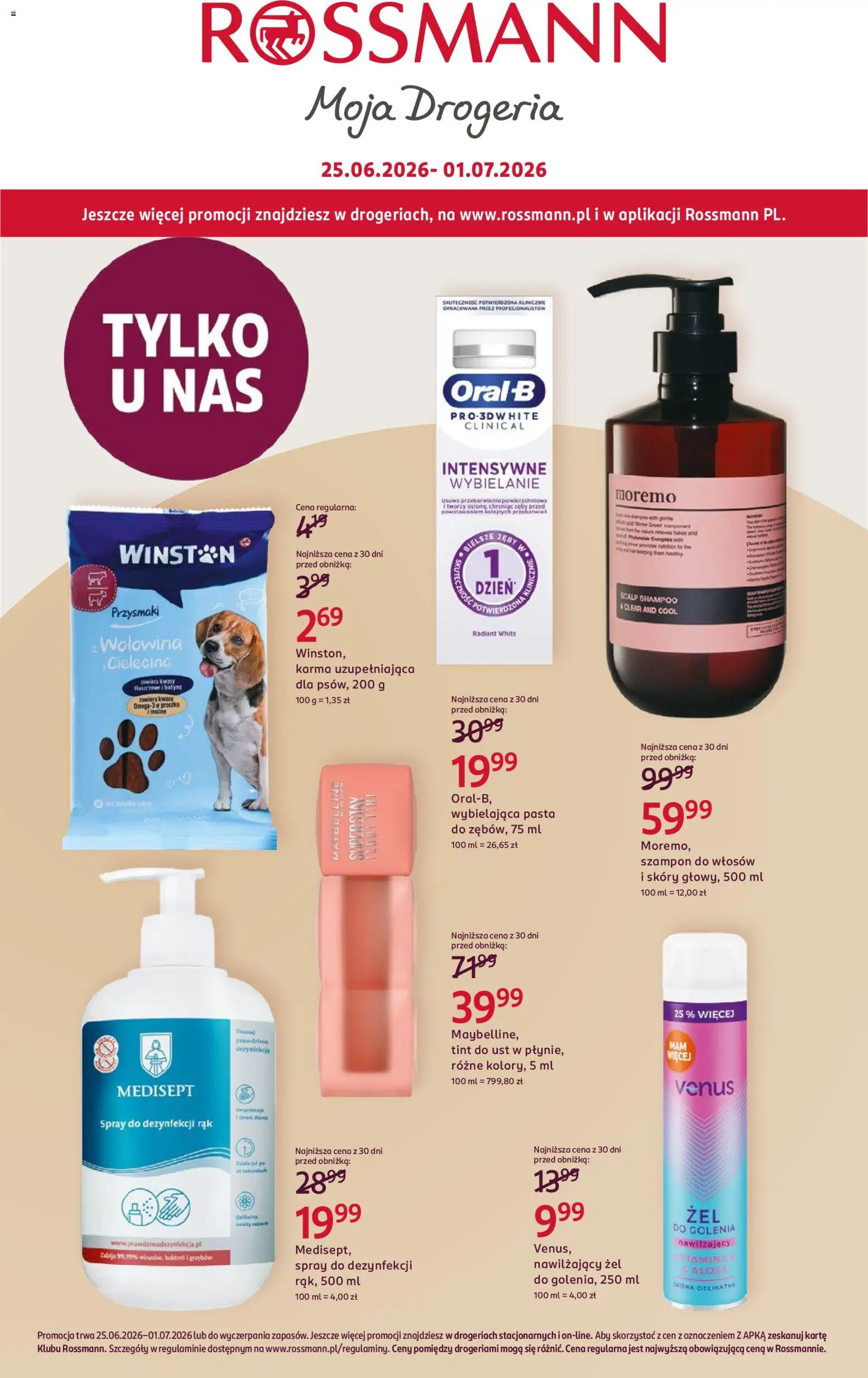 Rossmann gazetka od 25.06.2026 | Strona: 1