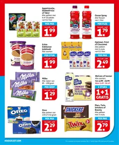 Hoogvliet folder - Voorbeeld van een folder van Hoogvliet, geldig van 20.05.2026 | Pagina: 24 | Producten: Snickers, Fruit, Vitamine C, Appel