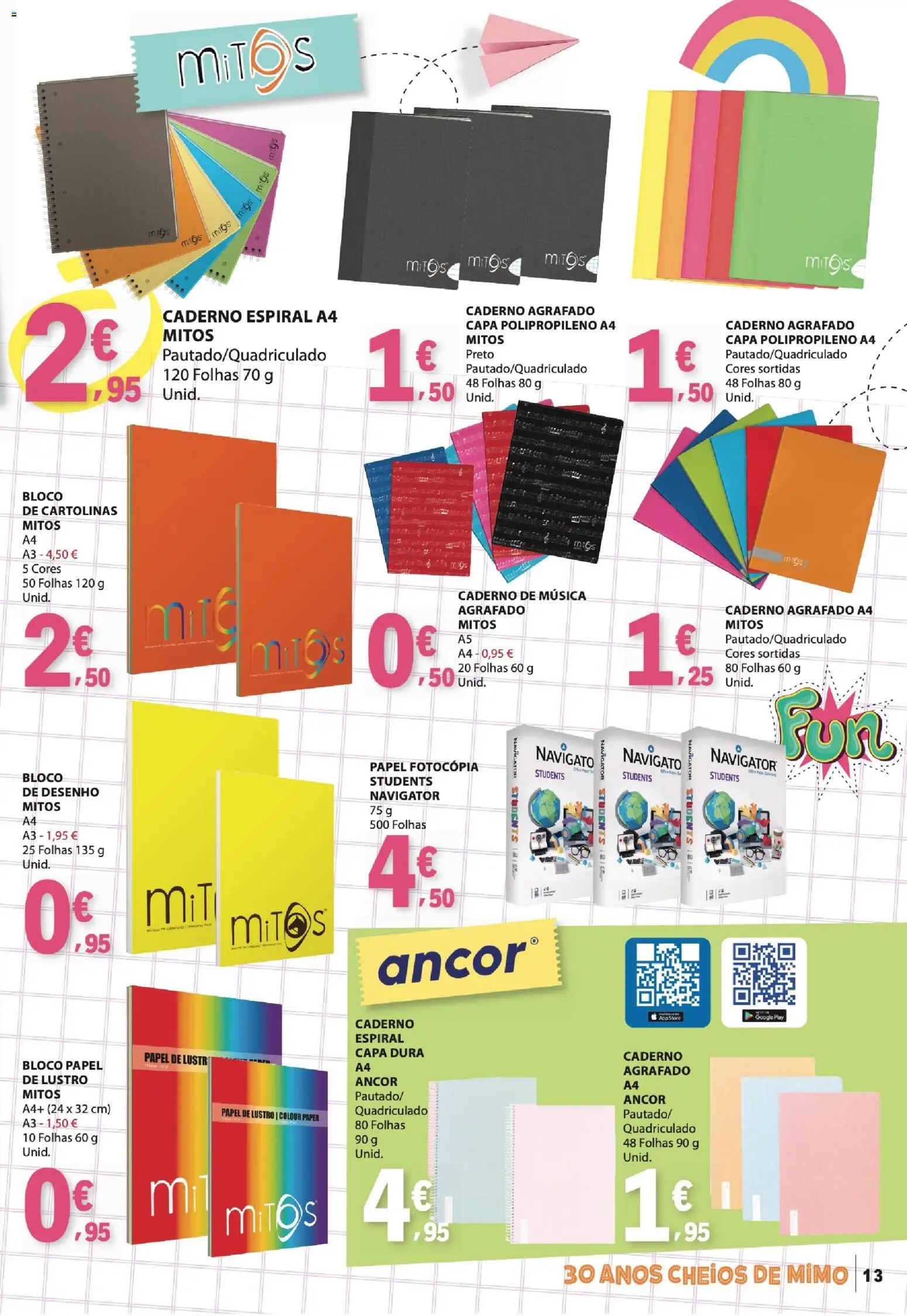 E.Leclerc - Folheto Regresso Às Aulas 2 │ válido de 25/08/2026 | Página: 13 | Produtos: Caderno