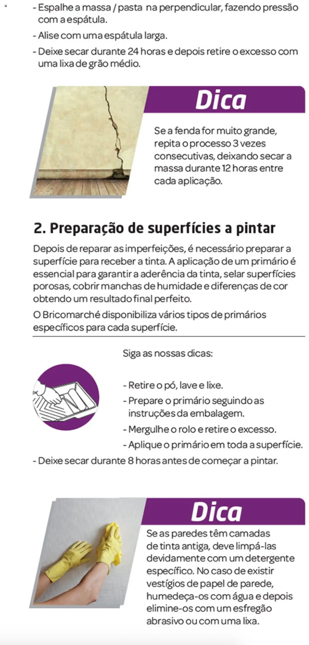 BricoMarché Pintar paredes │ válido de 27.12.2023 | Página: 4 | Produtos: Esfregão, Espátula, Detergente, Massa