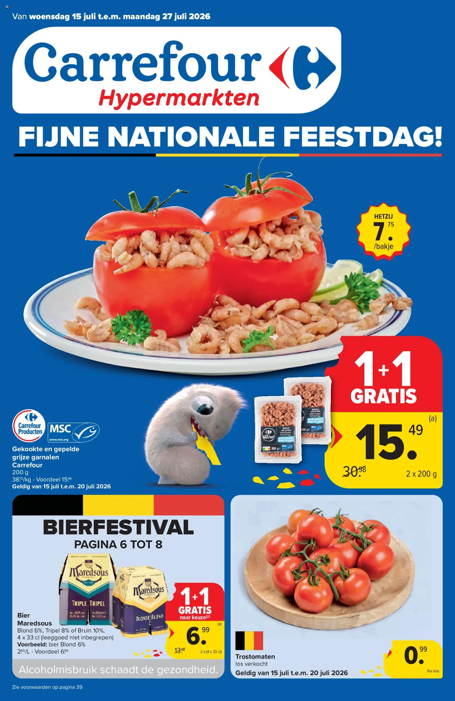 Carrefour folder week 29 (15/07/2026 t/m 27/07/2026) catalogue cover