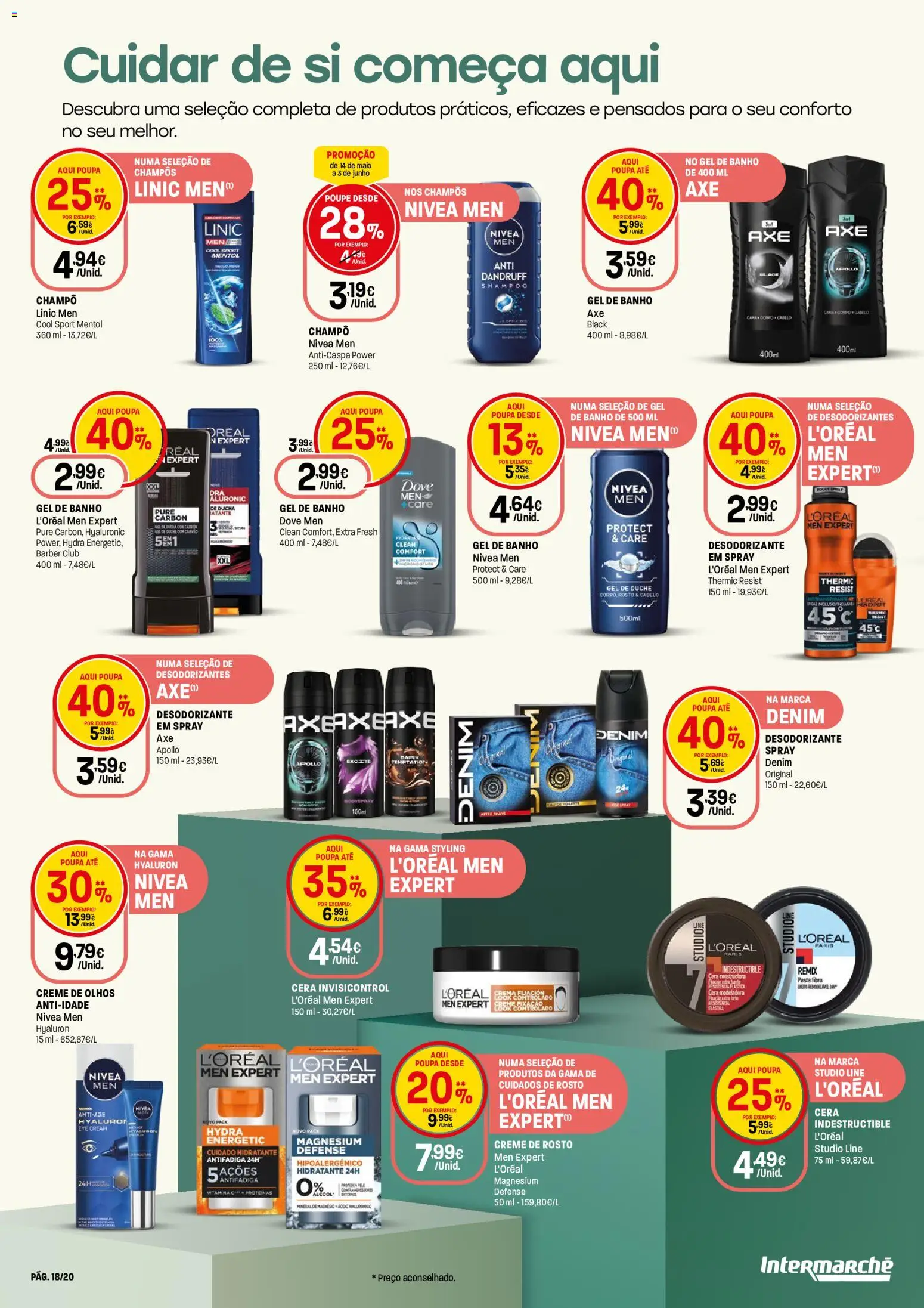 Intermarché Folheto Especial Beleza Super │ válido de 14.05.2026 | Página: 18