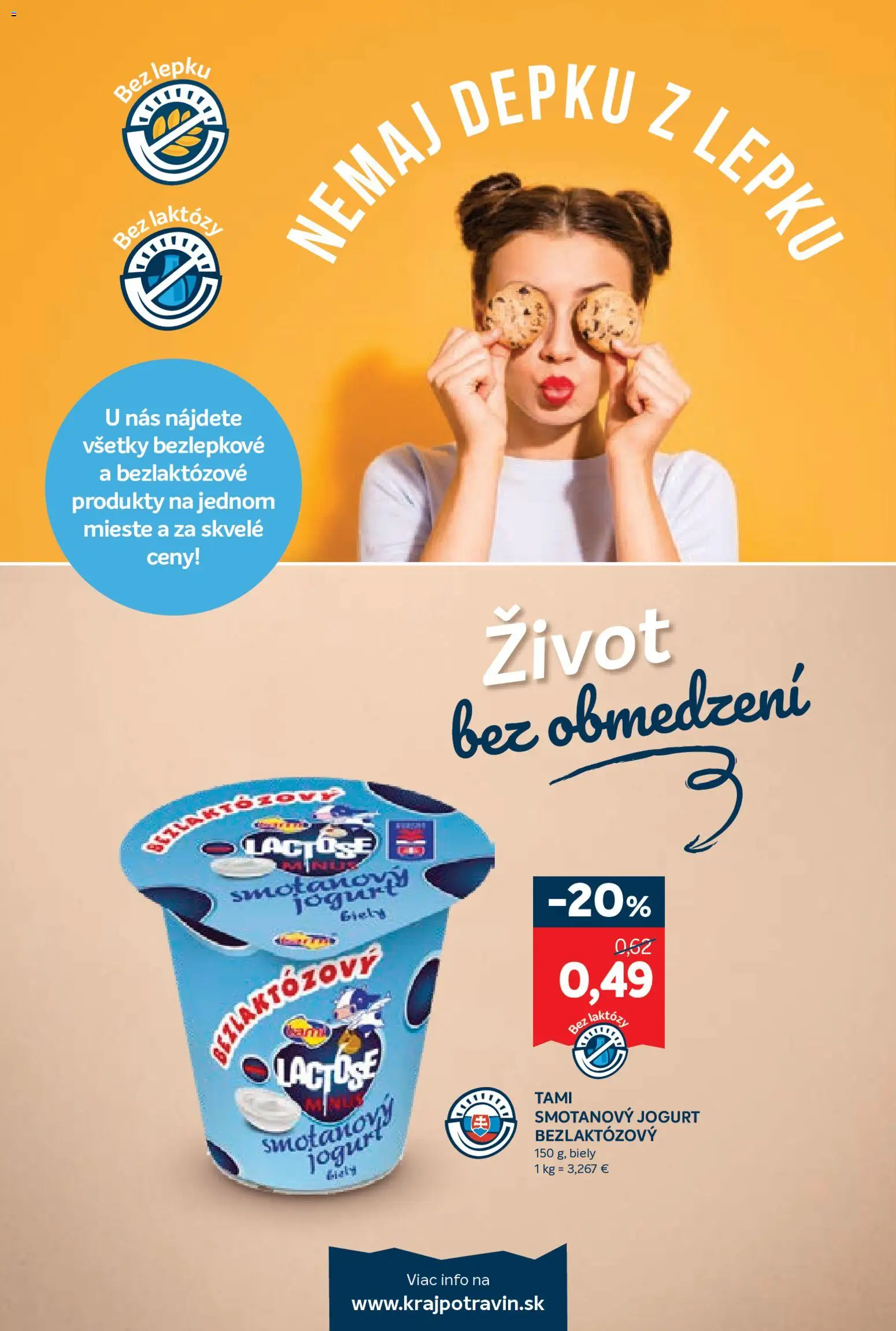 Nové Kraj akcie – leták je platný od 27.08.2026 | Strana: 16 | Produkty: Jogurt, Smotanový jogurt