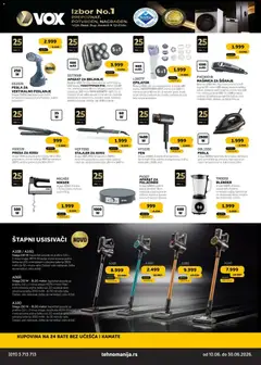 Tehnomanija katalog - pregled Tehnomanija kataloga - važi od 10.06.2026 | Strana: 11