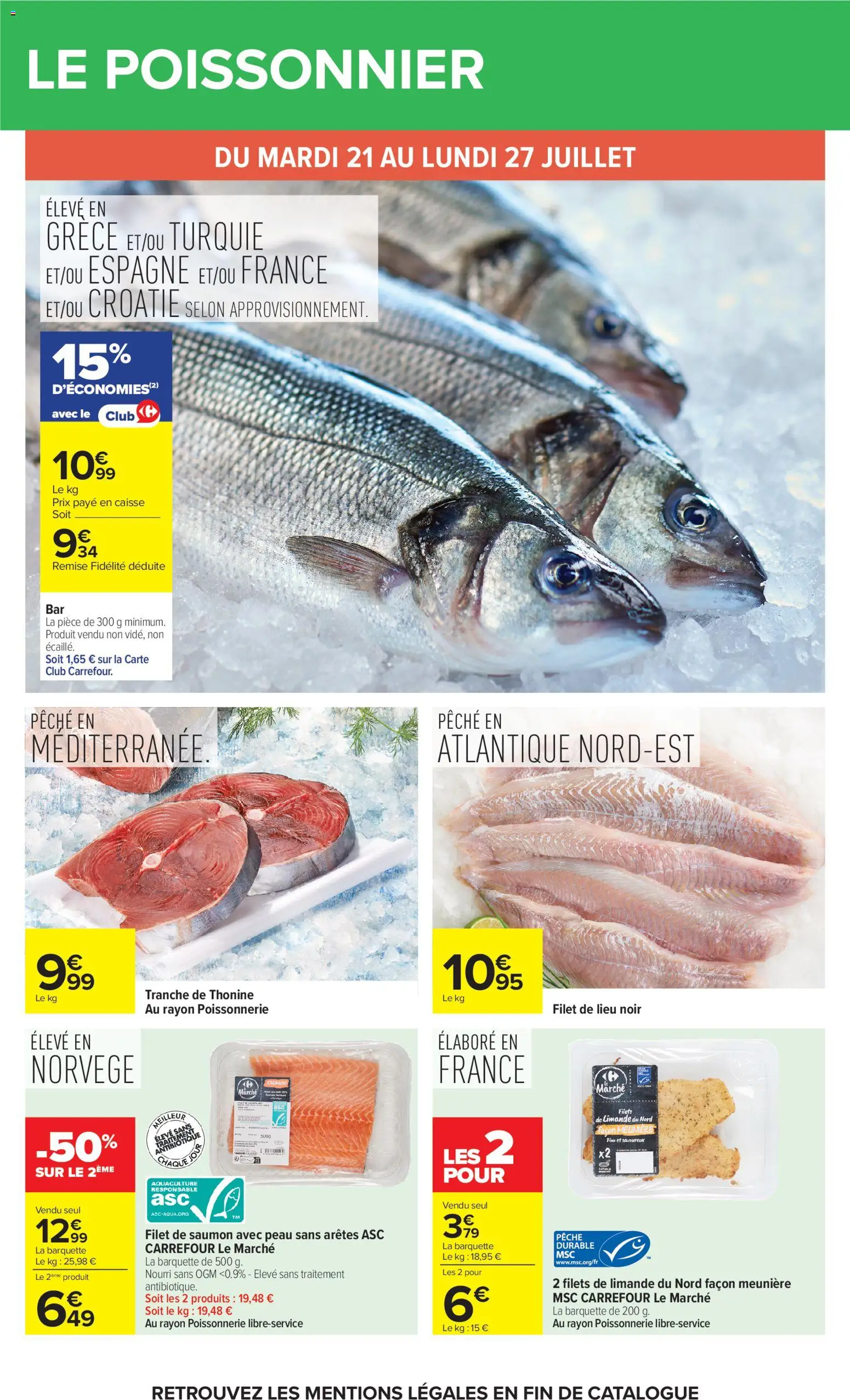 {H1} | Page: 24 | Produits: Pêche, Poissonnerie, Filet de saumon, Saumon