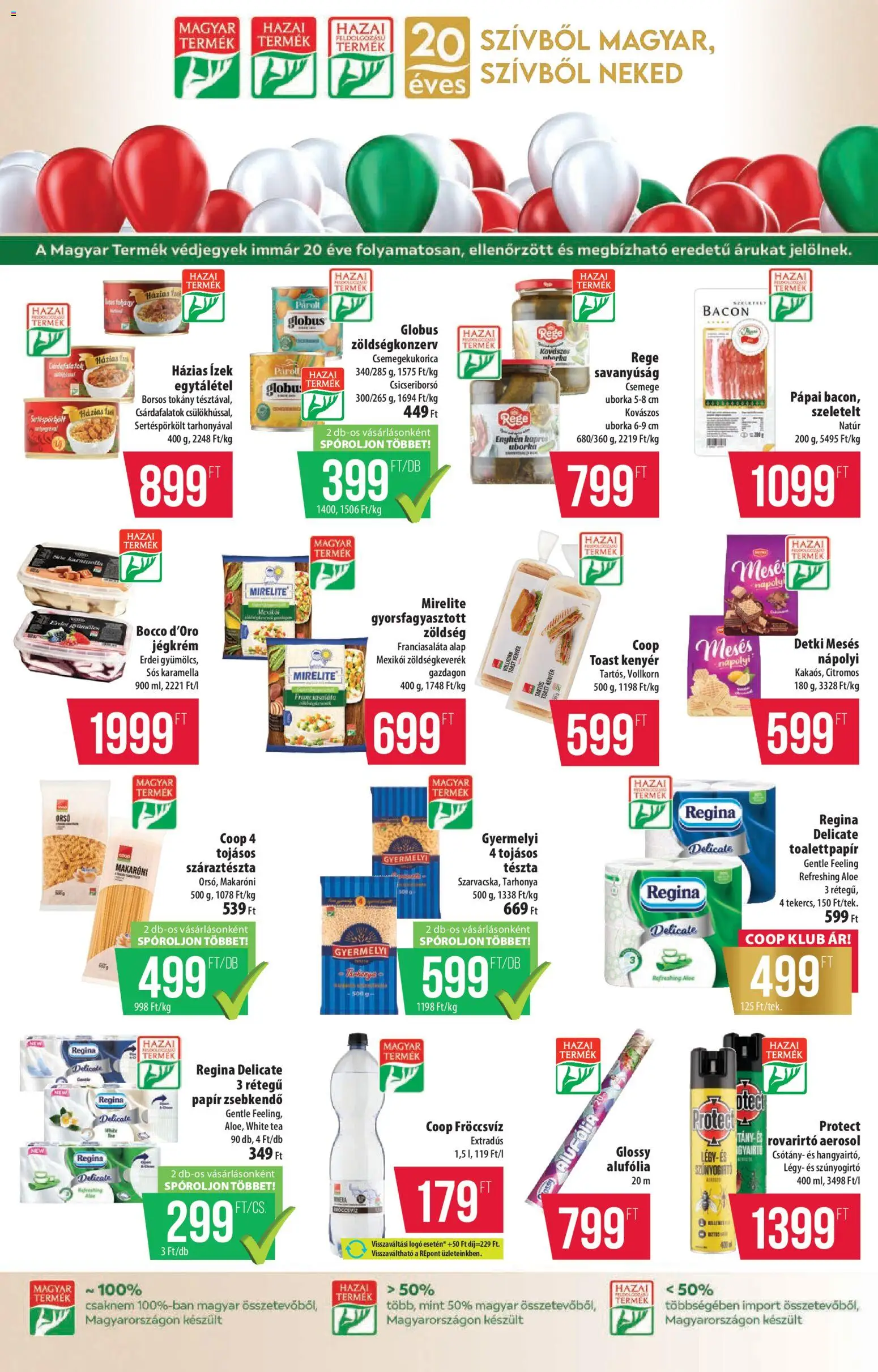 COOP akciós ujság - amely érvényes a következő dátumtól: 07.05.2026 | Oldal: 6